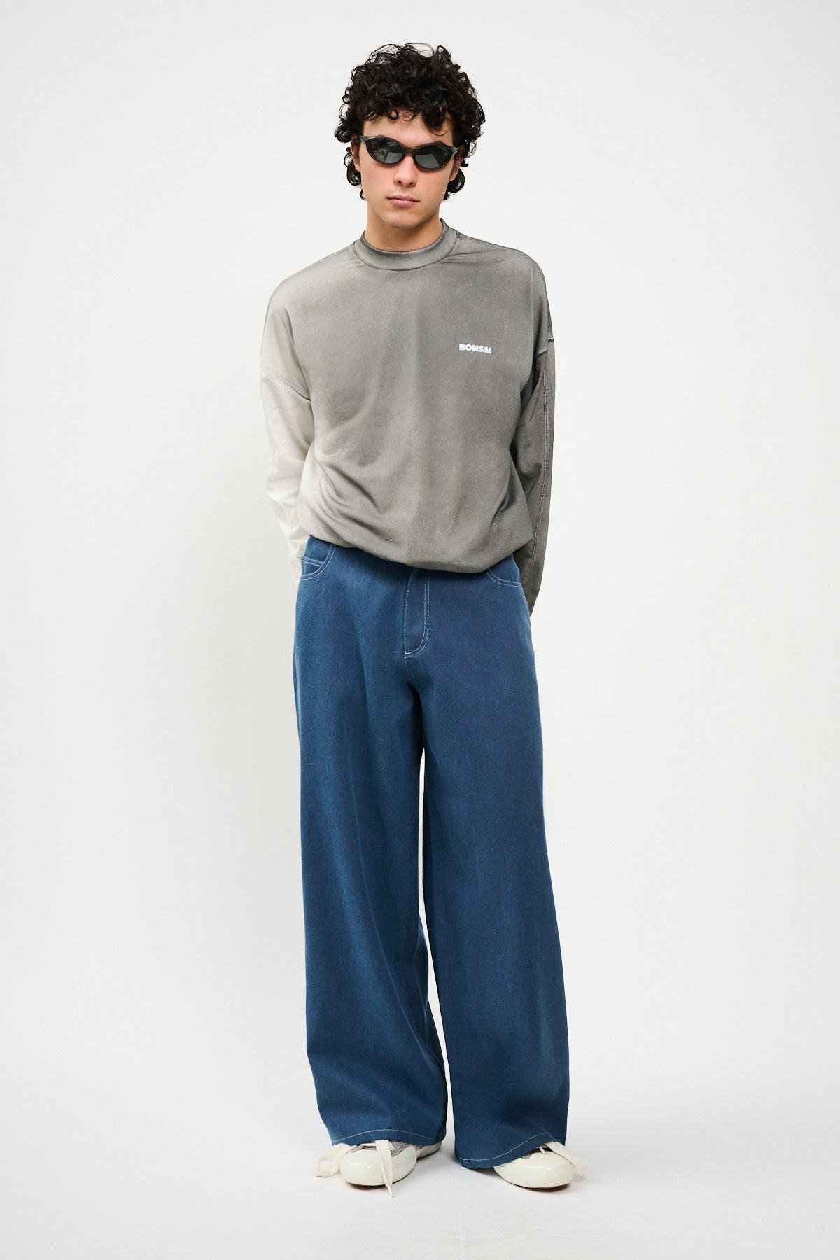 DENIM UPCYCLE PANT