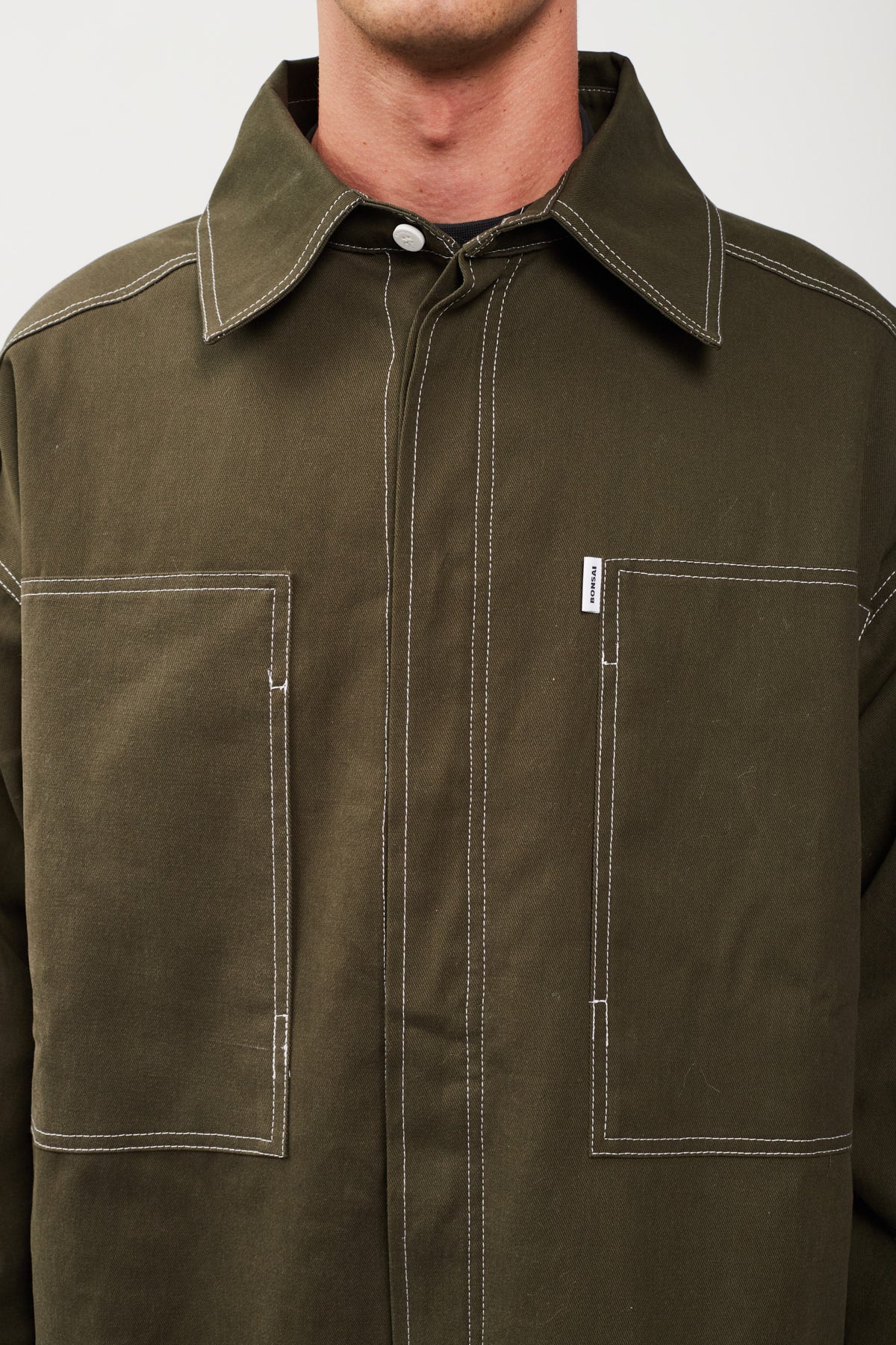 UPCYCLE OVERSHIRT COTTON JACKET