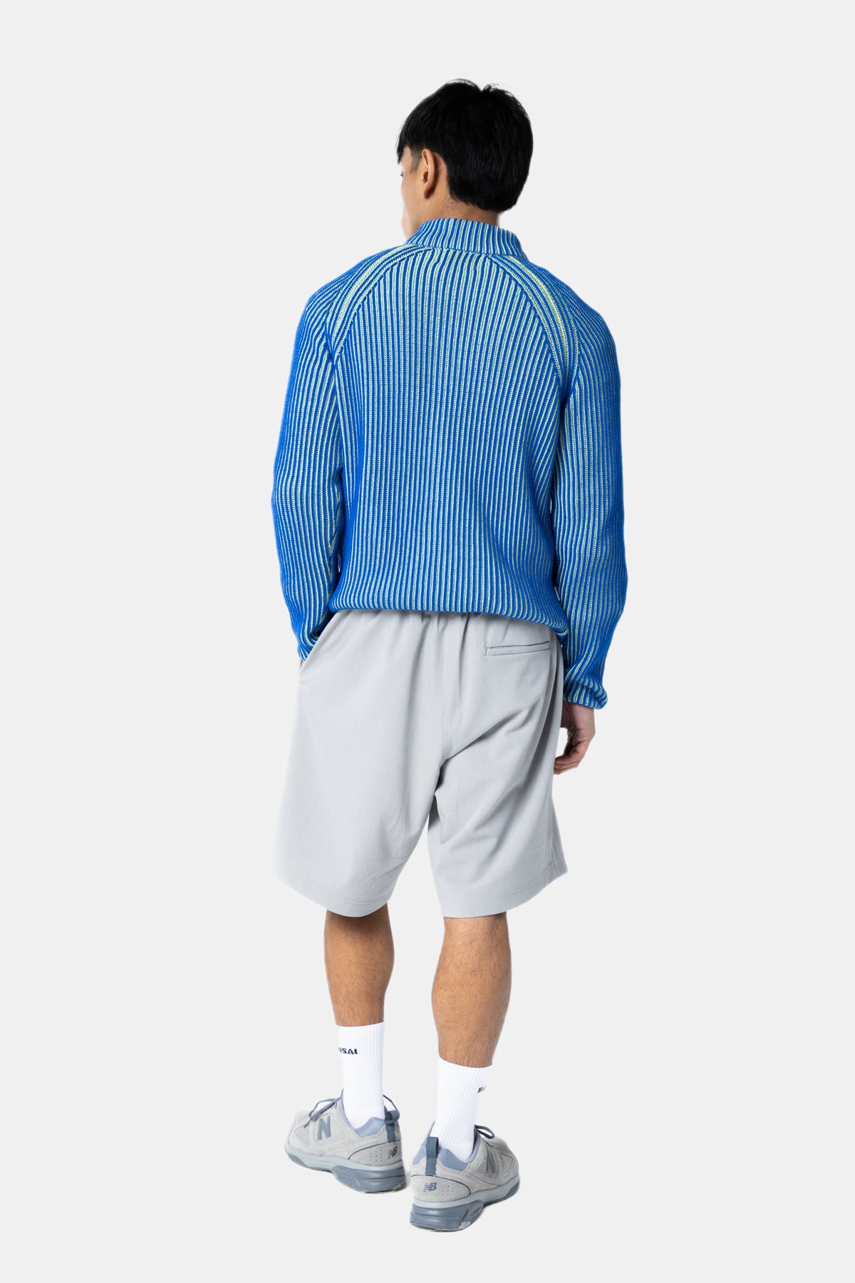 VERTICAL RIB KNIT JACKET – Bonsai