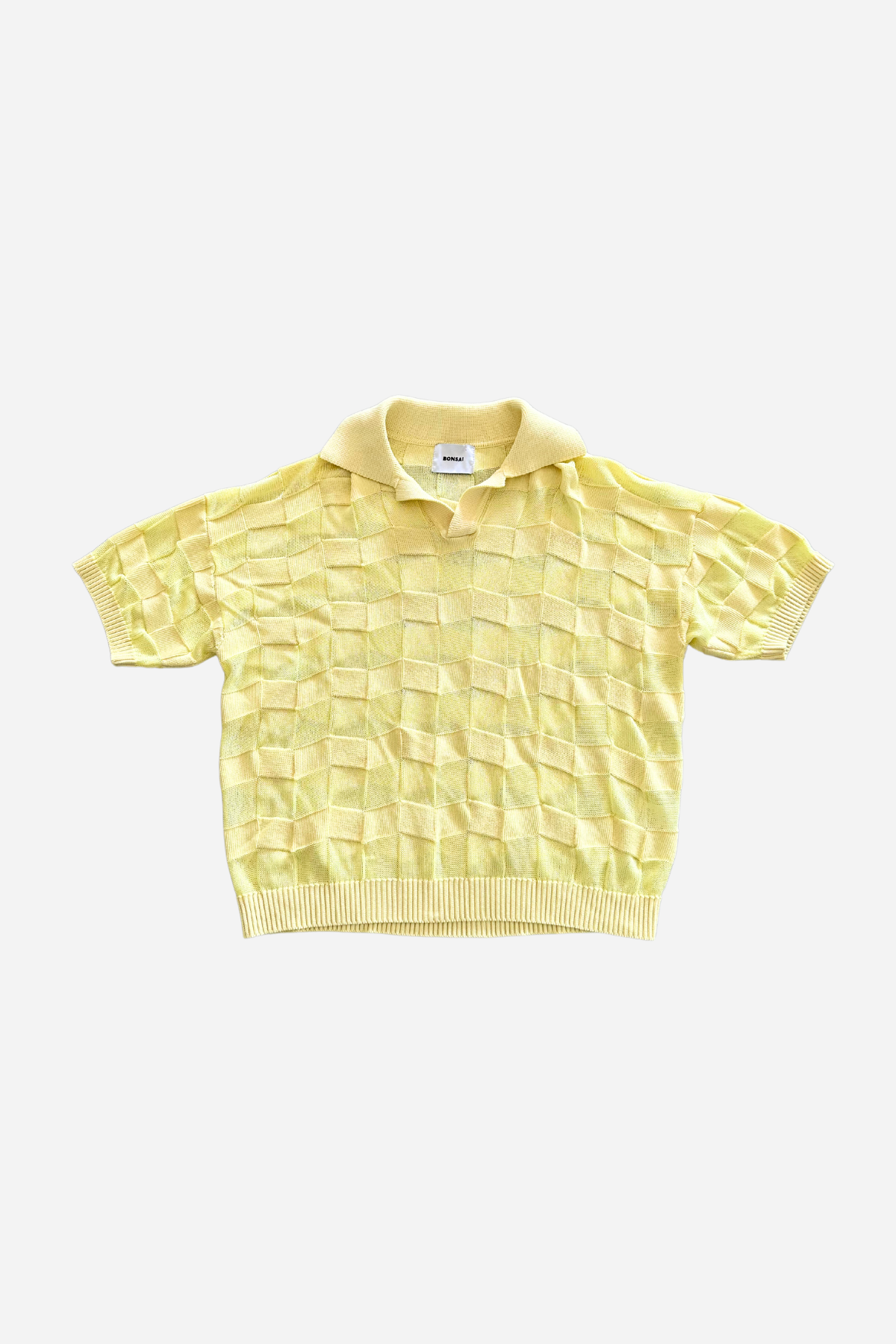 STRIPES KNIT POLO