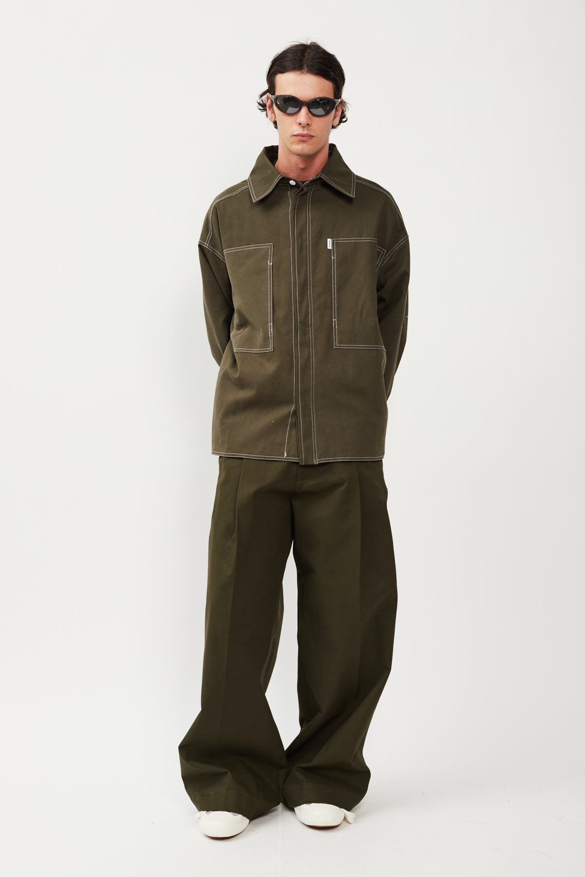 UPCYCLE OVERSHIRT COTTON JACKET