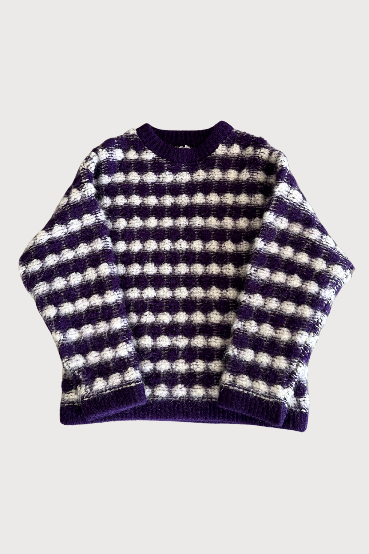 PUFF MOHAIR CREWNECK SWEATER