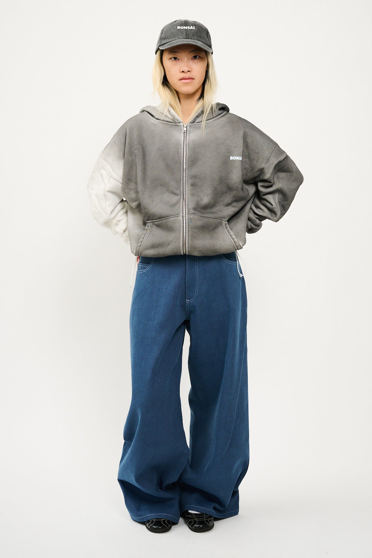 DENIM UPCYCLE PANT