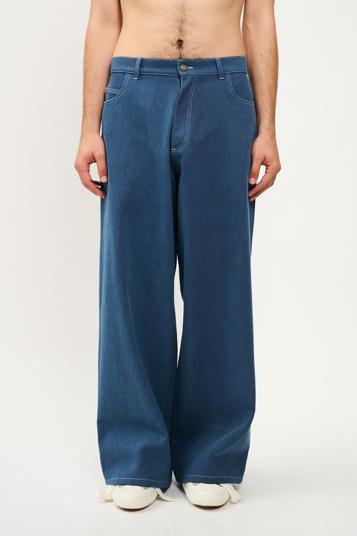DENIM UPCYCLE PANT