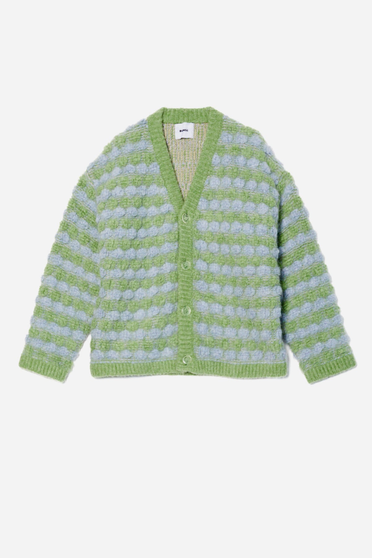 PUFF MOHAIR CARDIGAN SWEATER