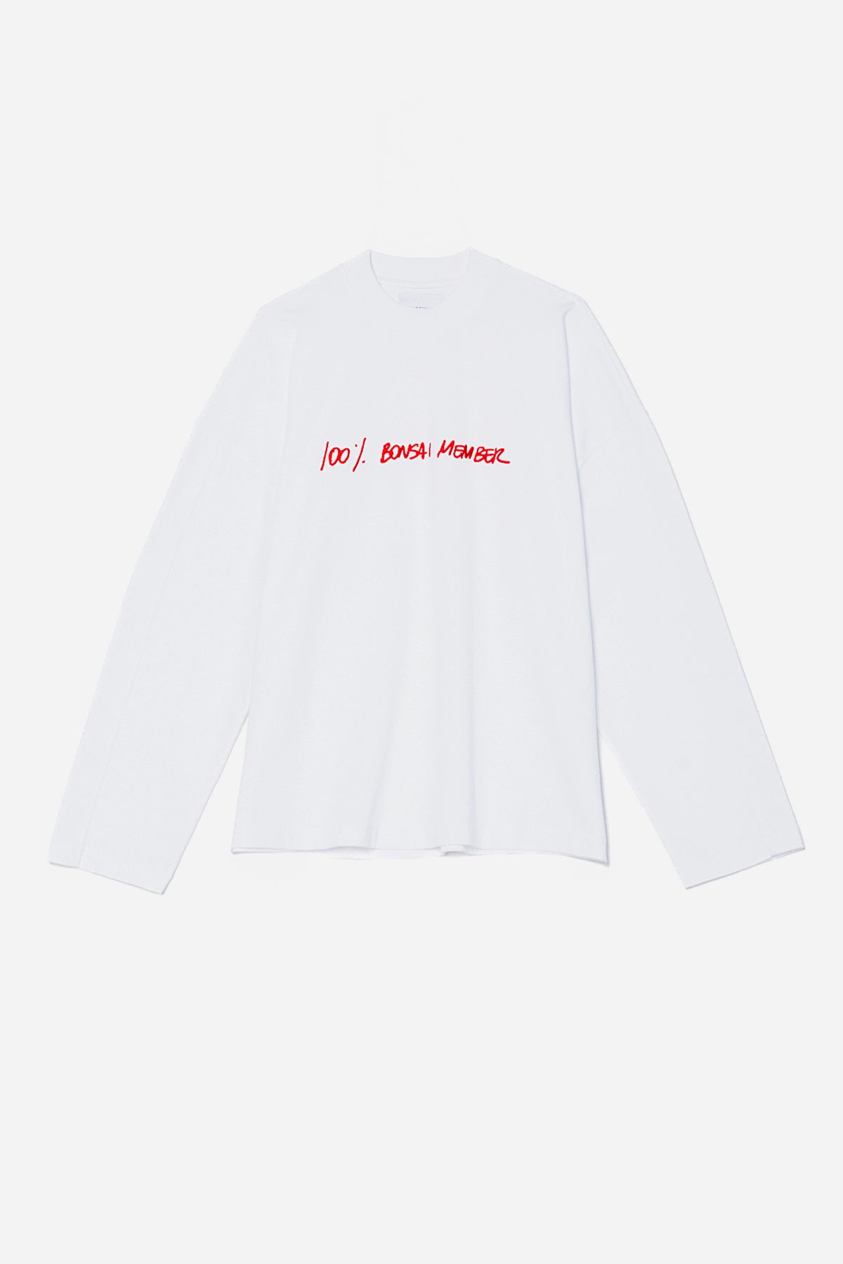 100% MEMBER LONGSLEEVE