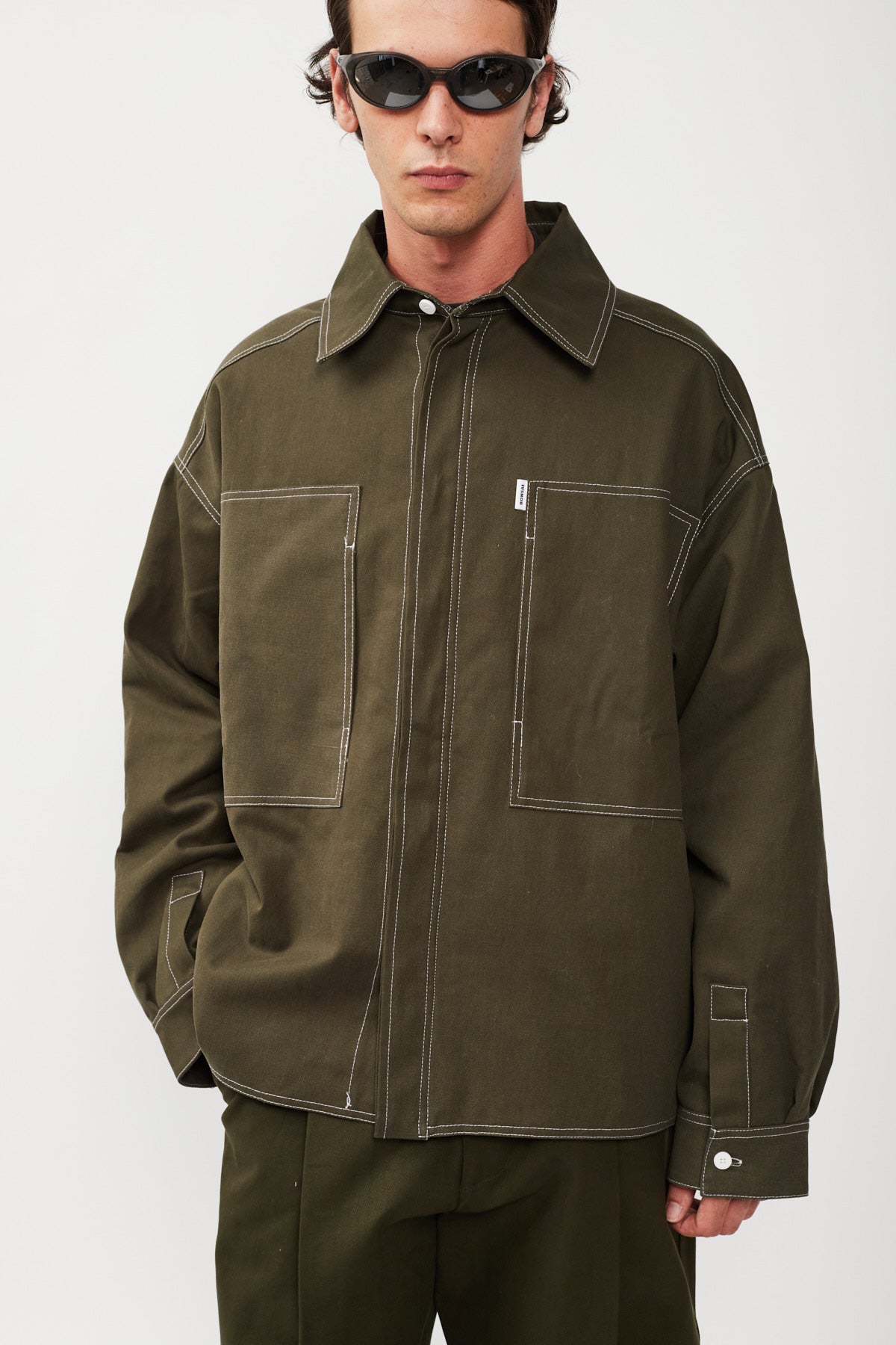 UPCYCLE OVERSHIRT COTTON JACKET