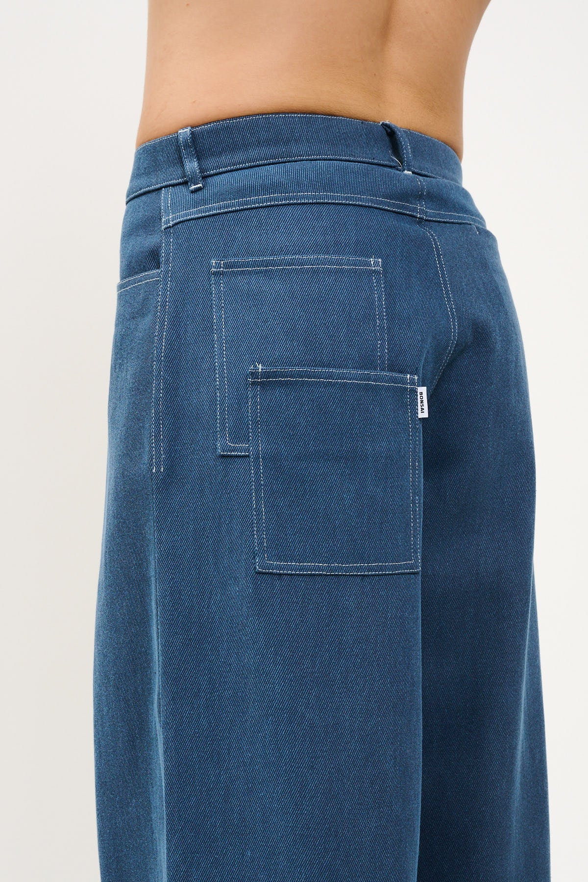 DENIM UPCYCLE PANT