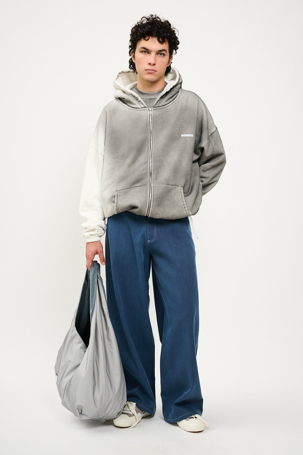 NEBBIA UPCYCLE ZIP HOODIE