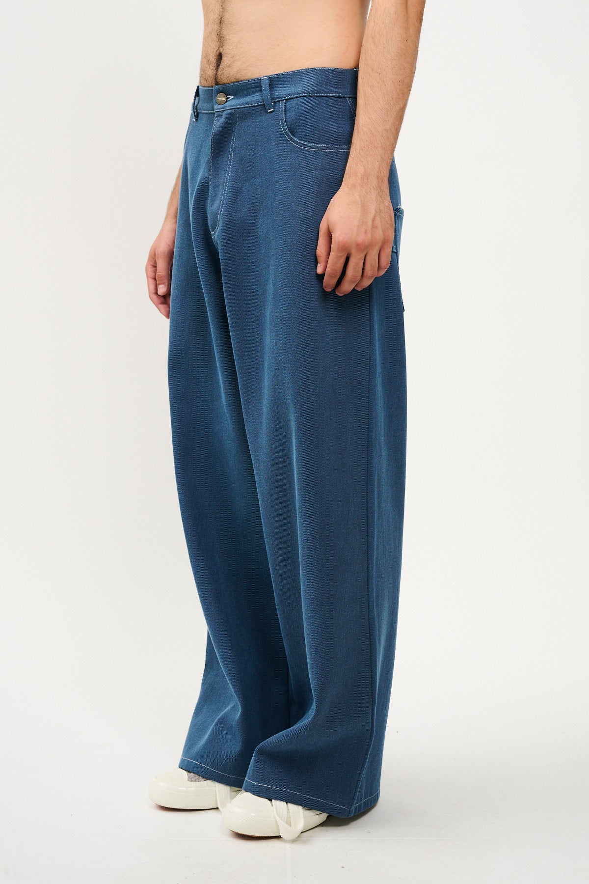 DENIM UPCYCLE PANT