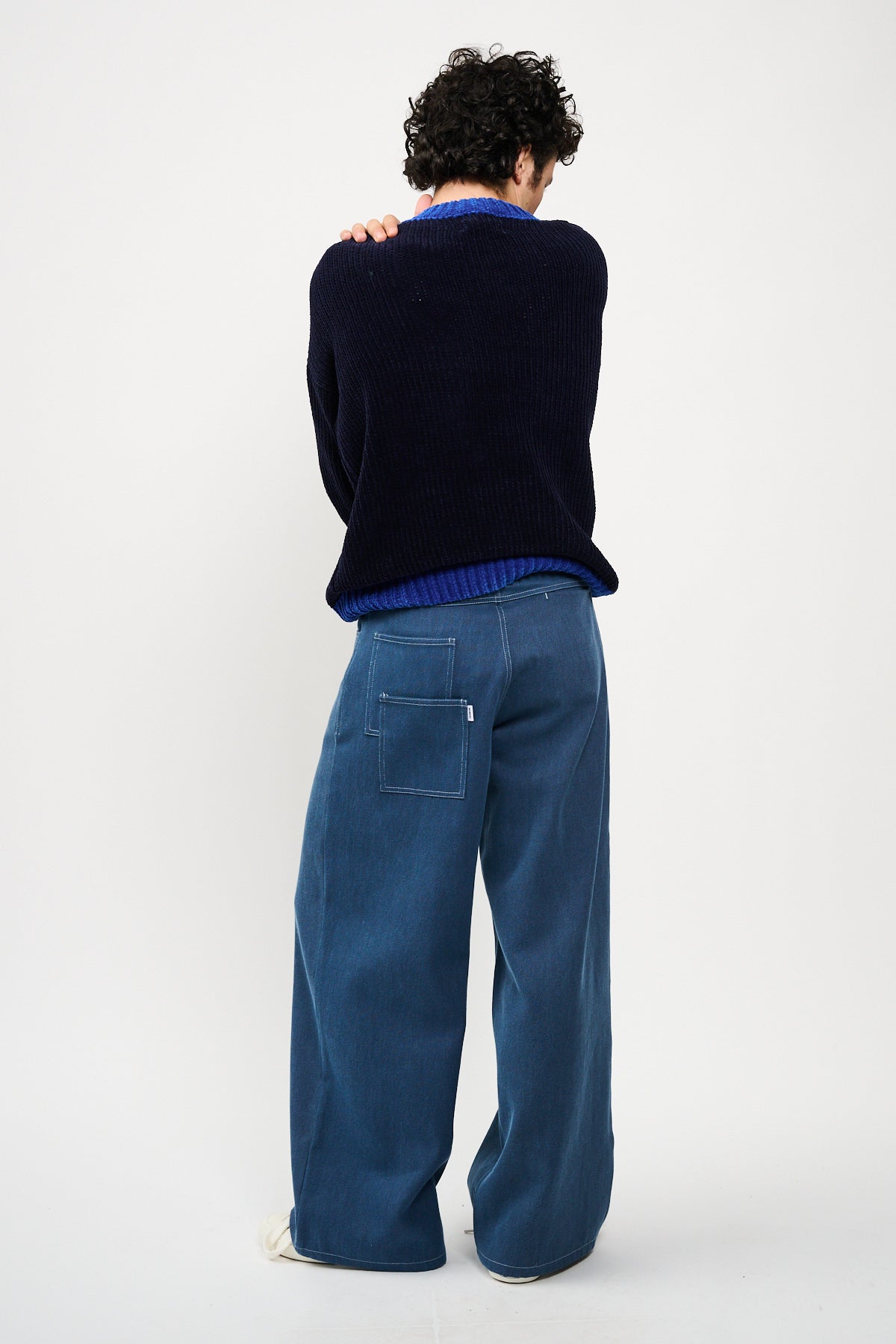 UPCYCLE CHENILLE SWEATER