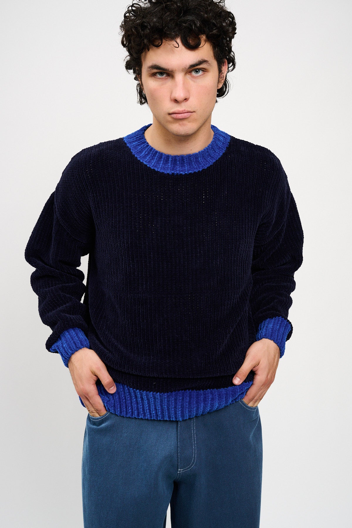 UPCYCLE CHENILLE SWEATER