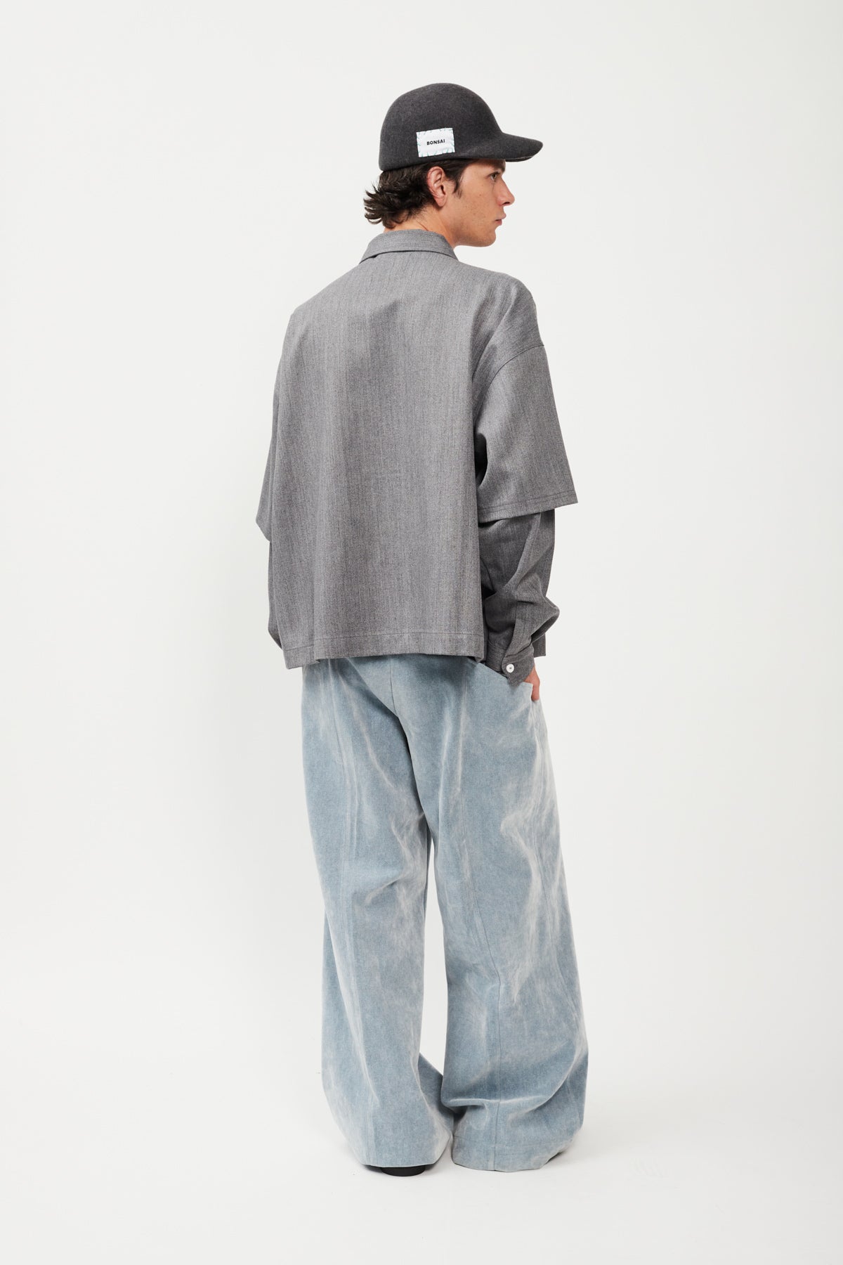 BASEBALL HALF ZIP SHIRT