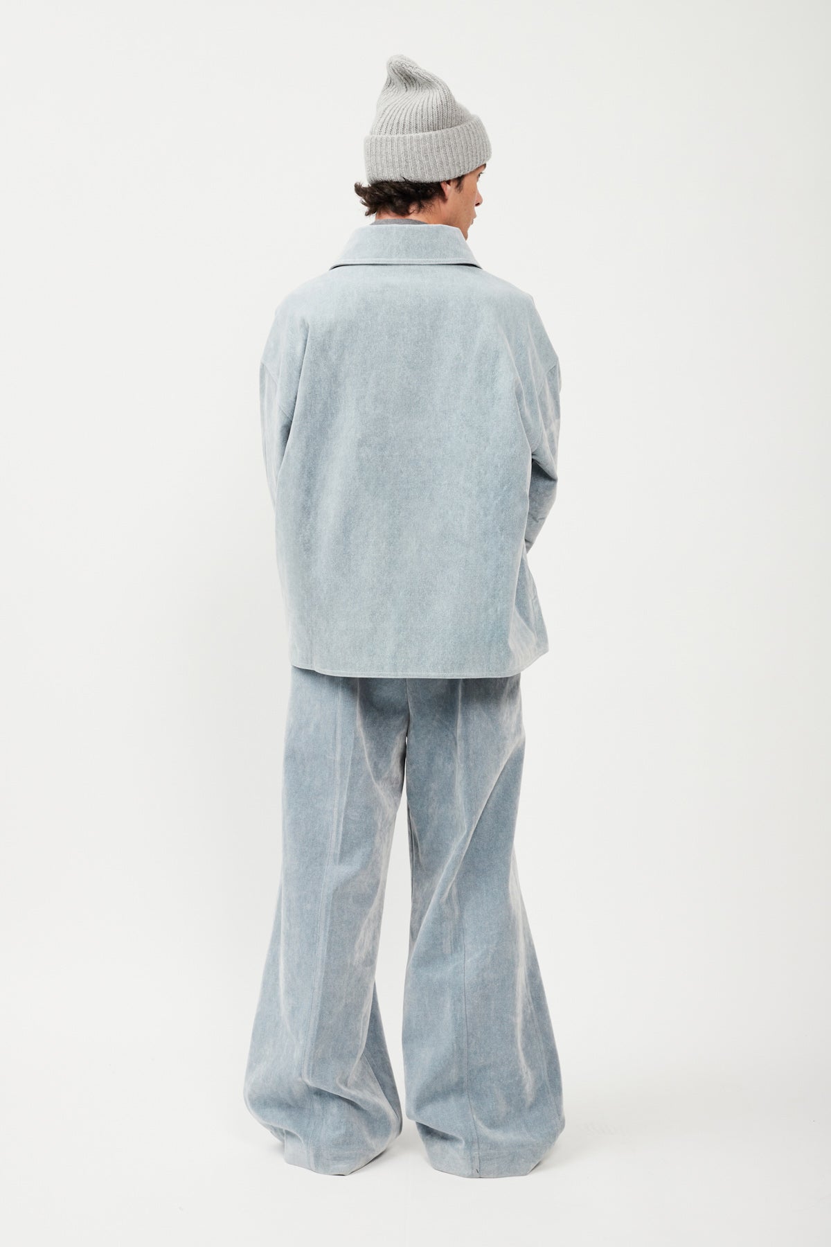VELVET OVERSHIRT JACKET