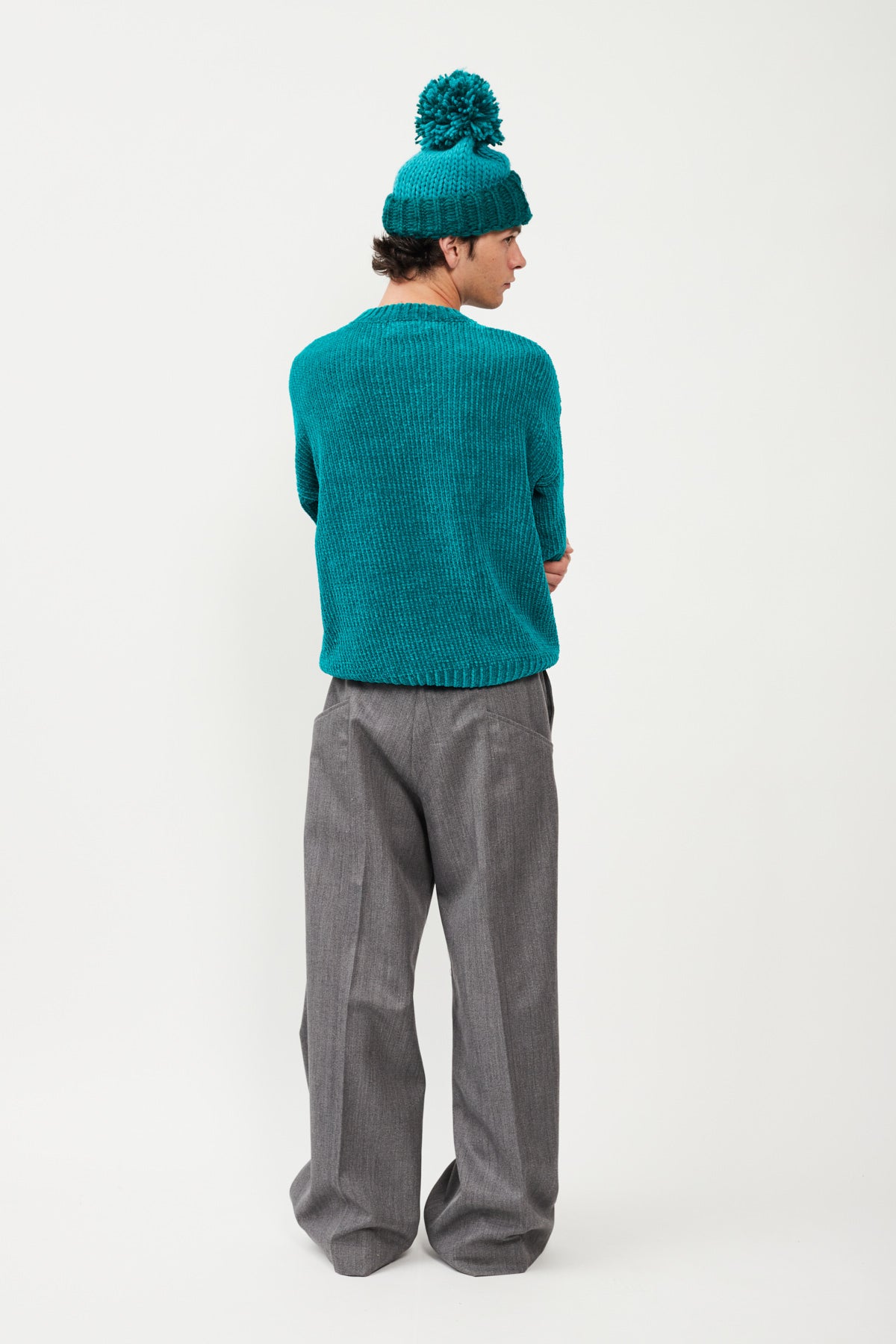 CHENILLE CREWNECK SWEATER