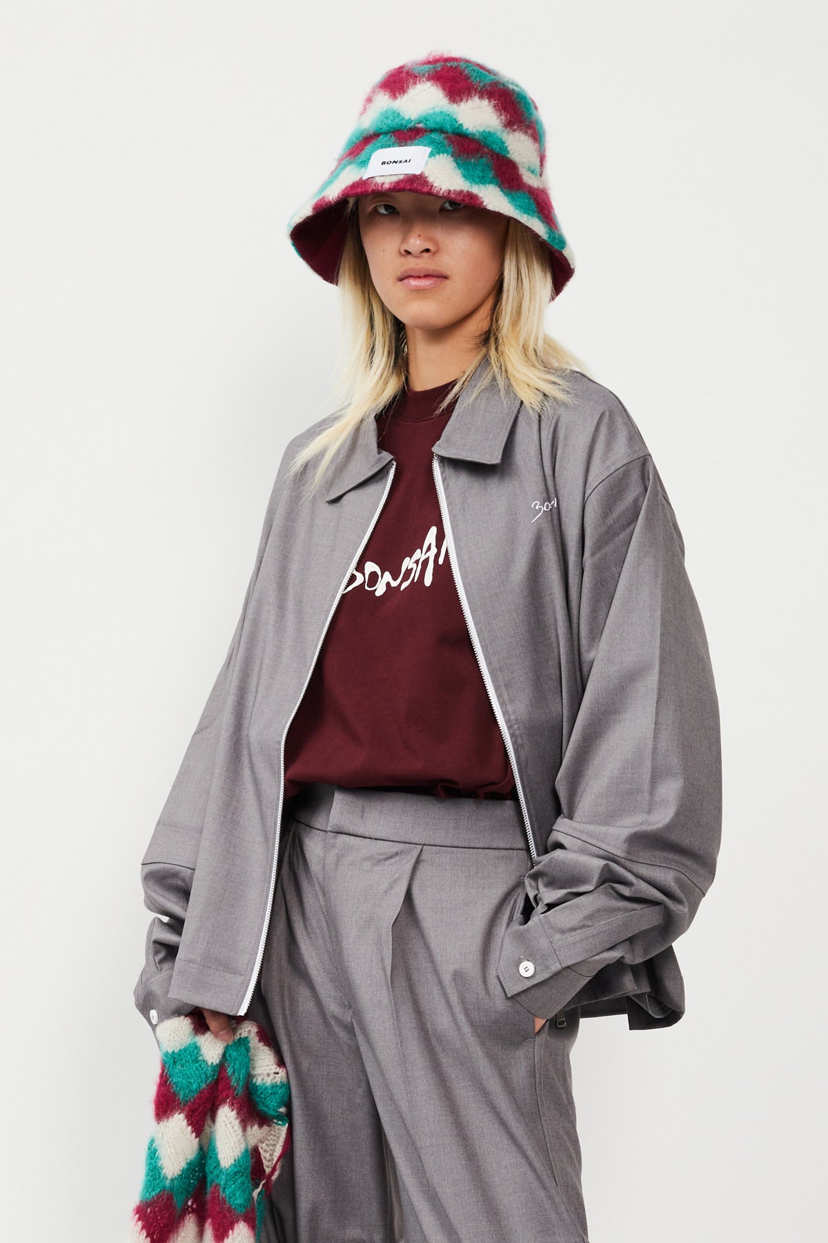 UNIFORM FULL ZIP SHIRT