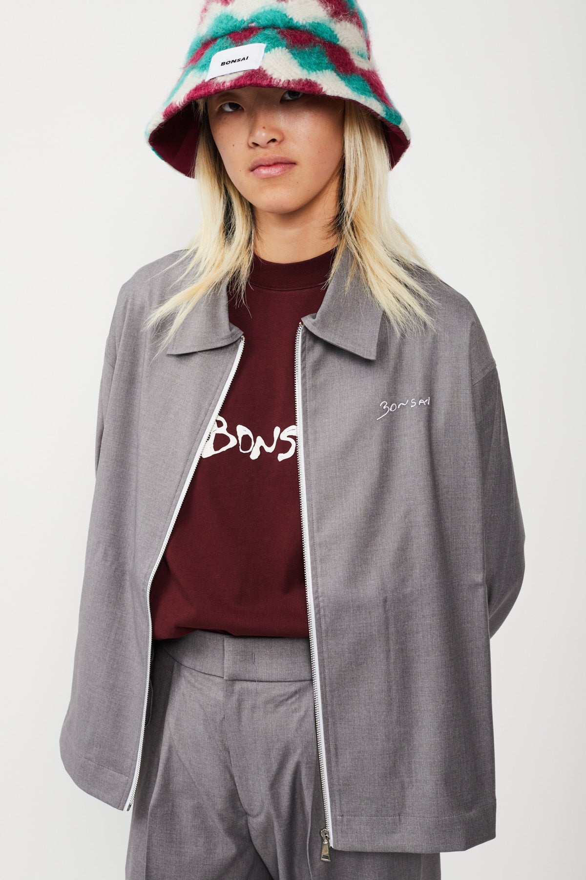 UNIFORM FULL ZIP SHIRT