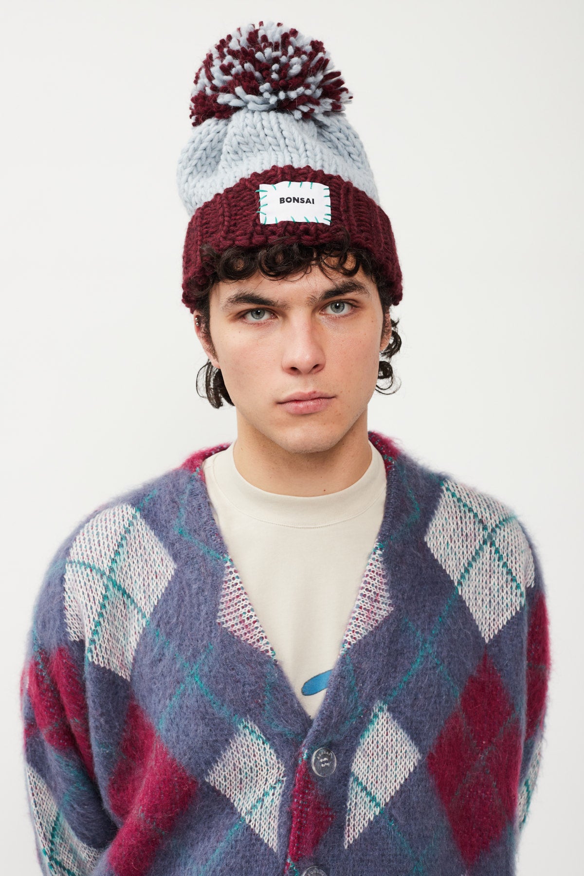 PON PON KNIT BEANIE
