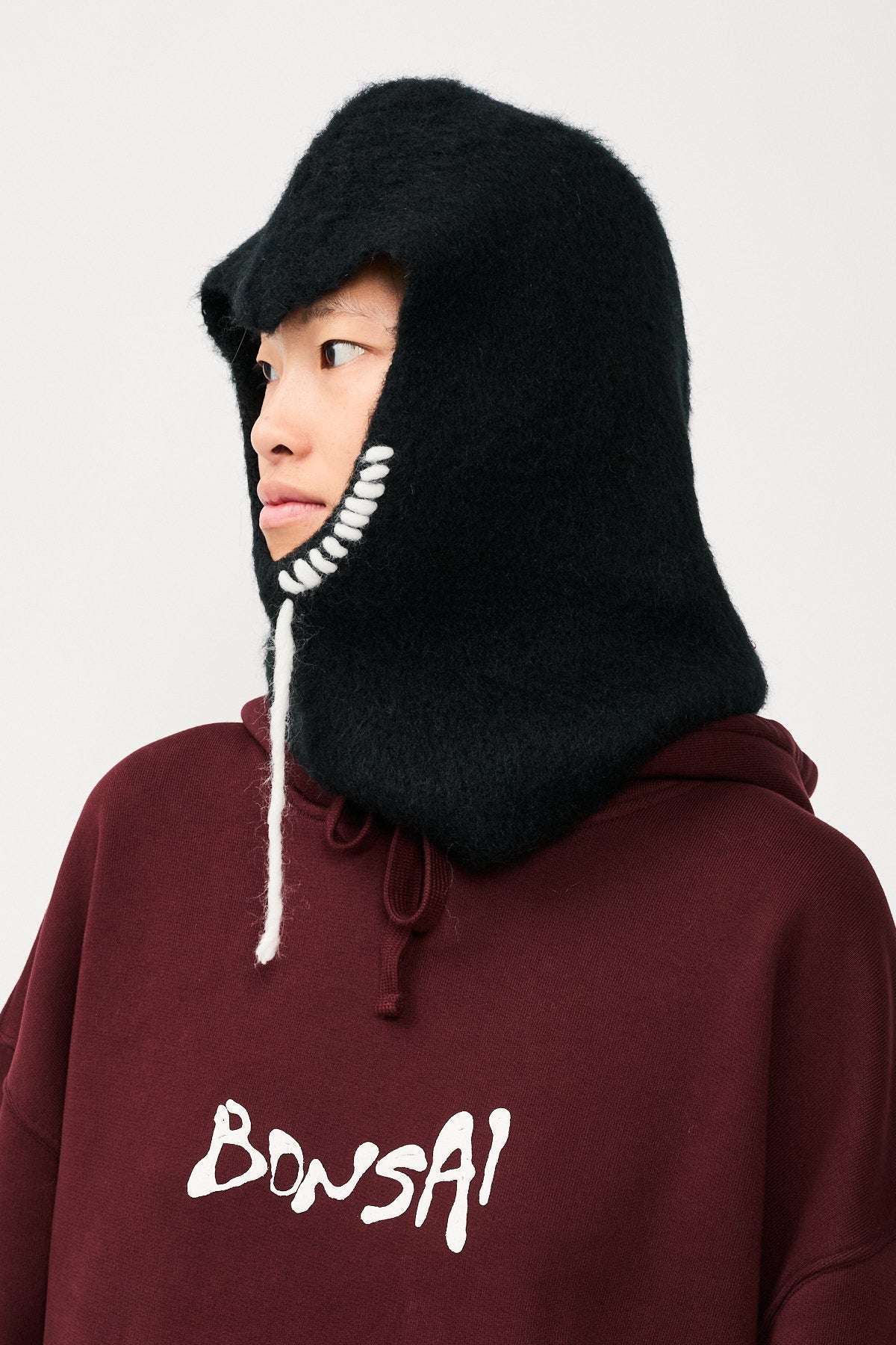 MOHAIR KNIT BALACLAVA
