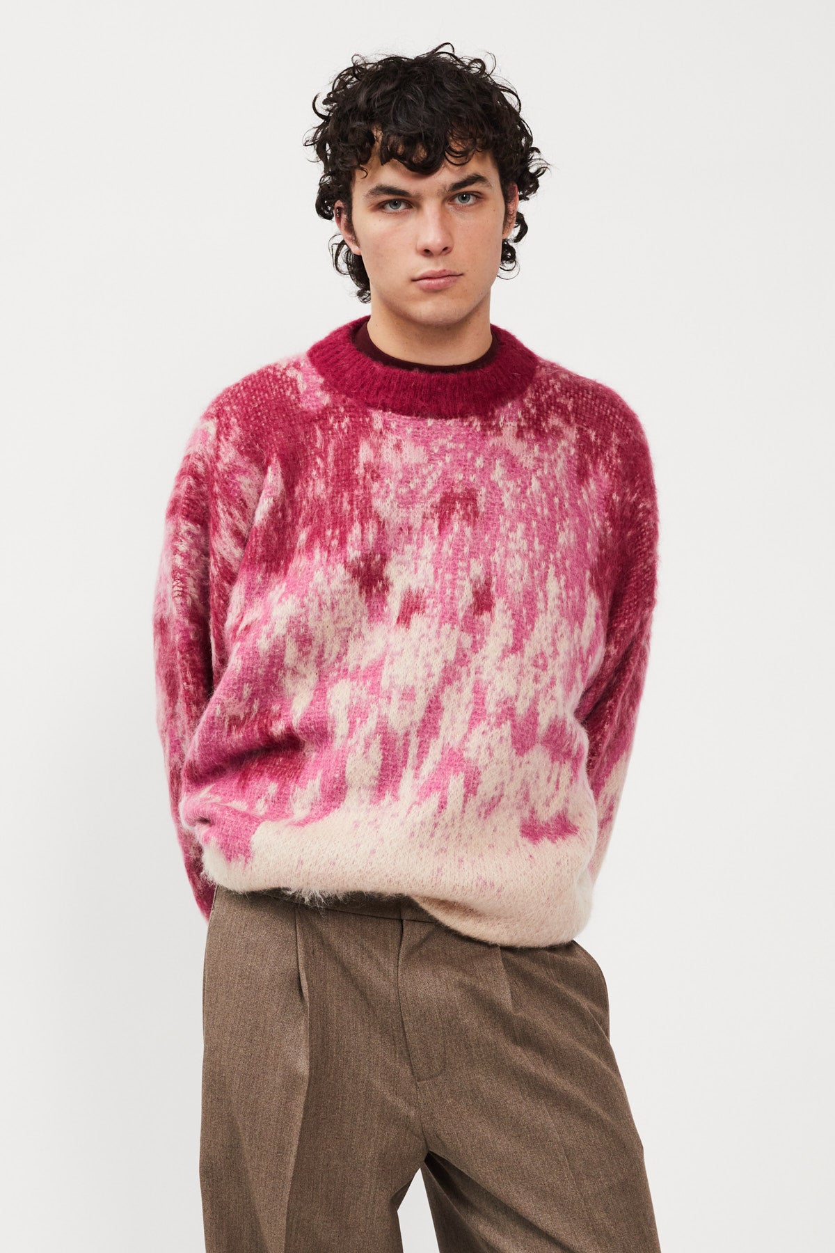 MOHAIR CREWNECK SWEATER