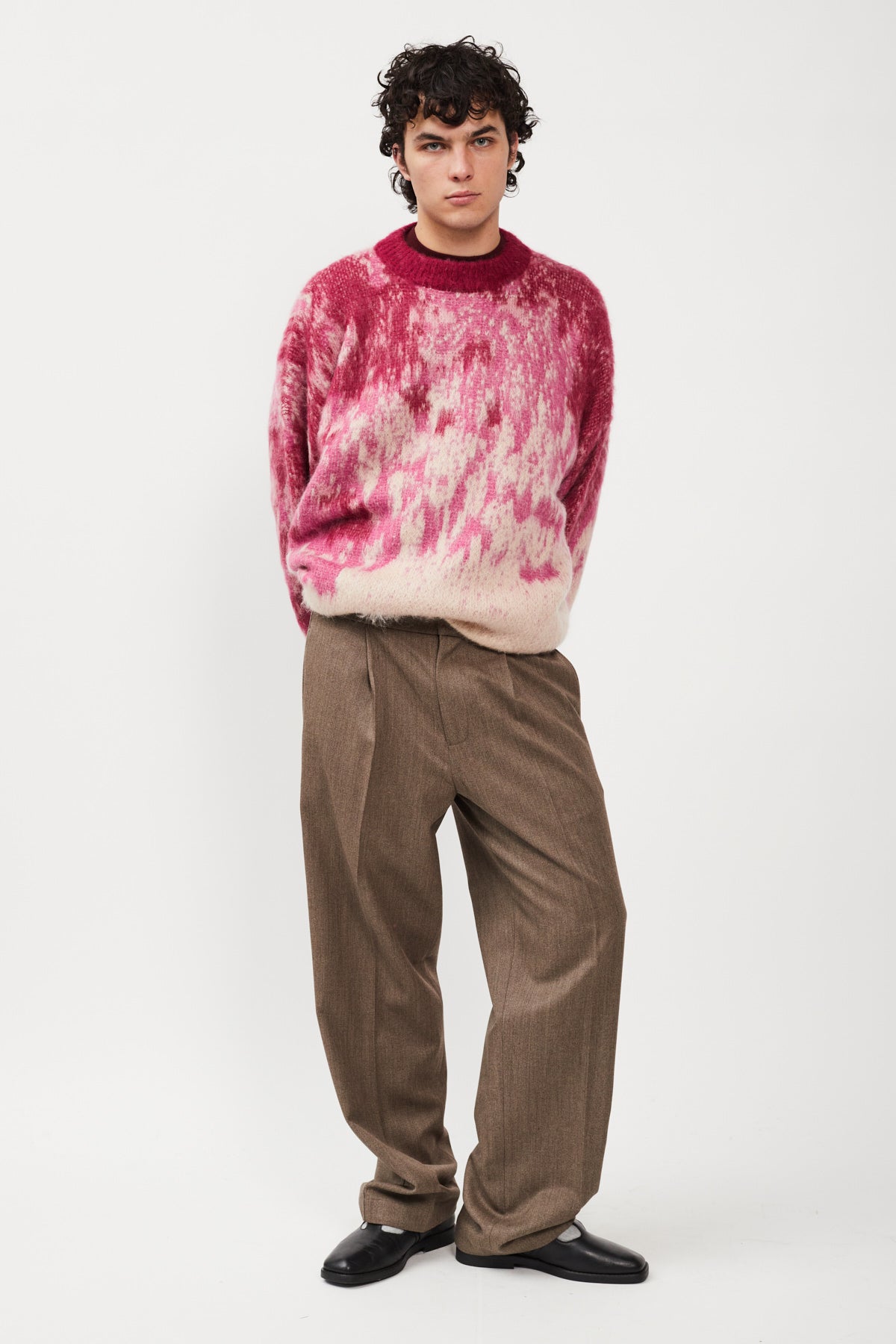 MOHAIR CREWNECK SWEATER