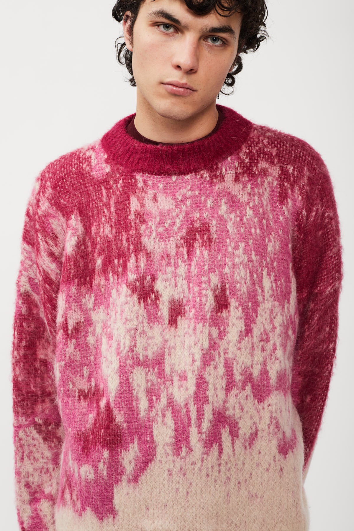 MOHAIR CREWNECK SWEATER