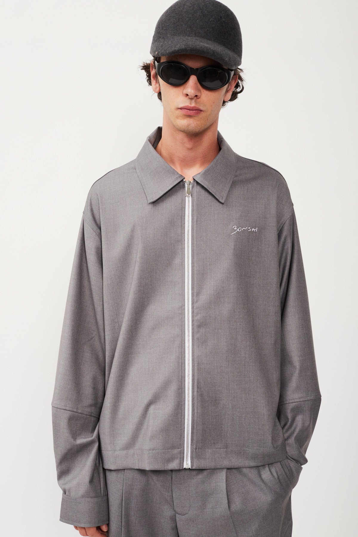 UNIFORM FULL ZIP SHIRT