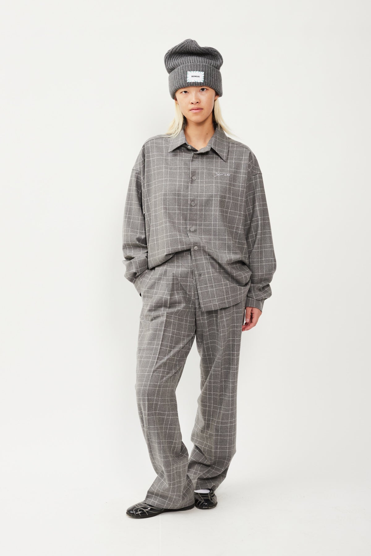 CHECK BOTTON DOWN SHIRT