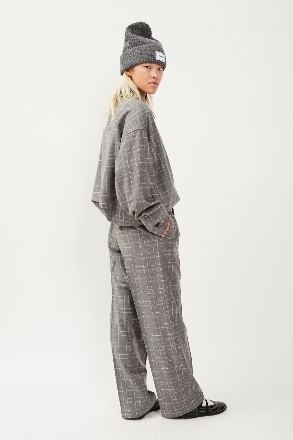 CHECK BOTTON DOWN SHIRT