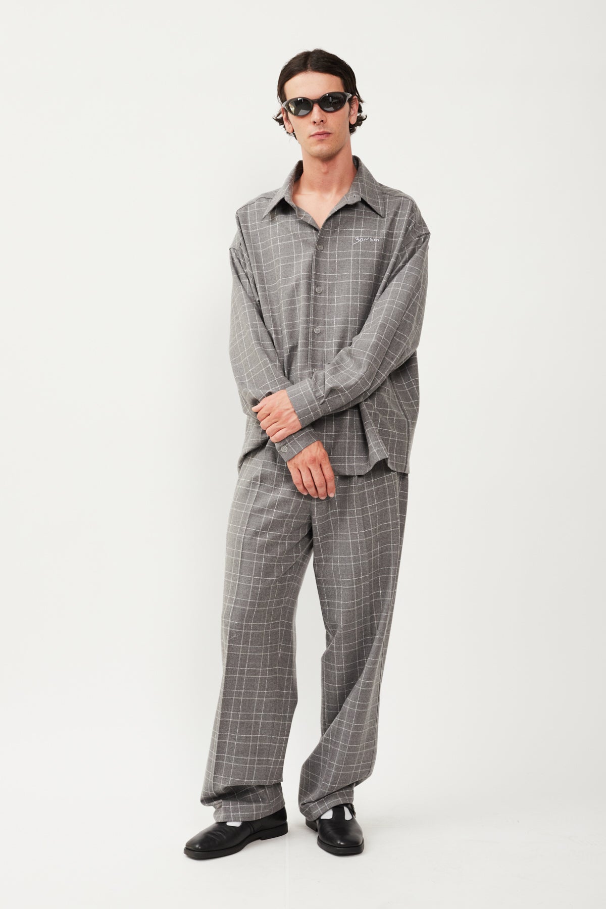 CHECK BOTTON DOWN SHIRT