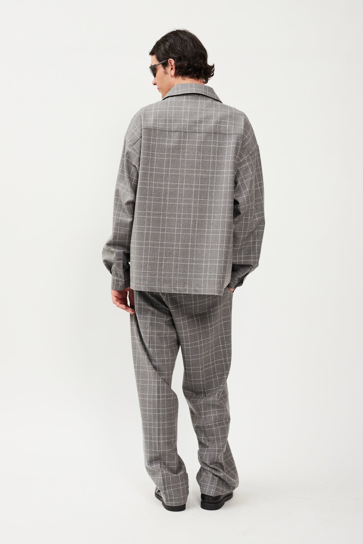 CHECK LOOSE FIT PANT