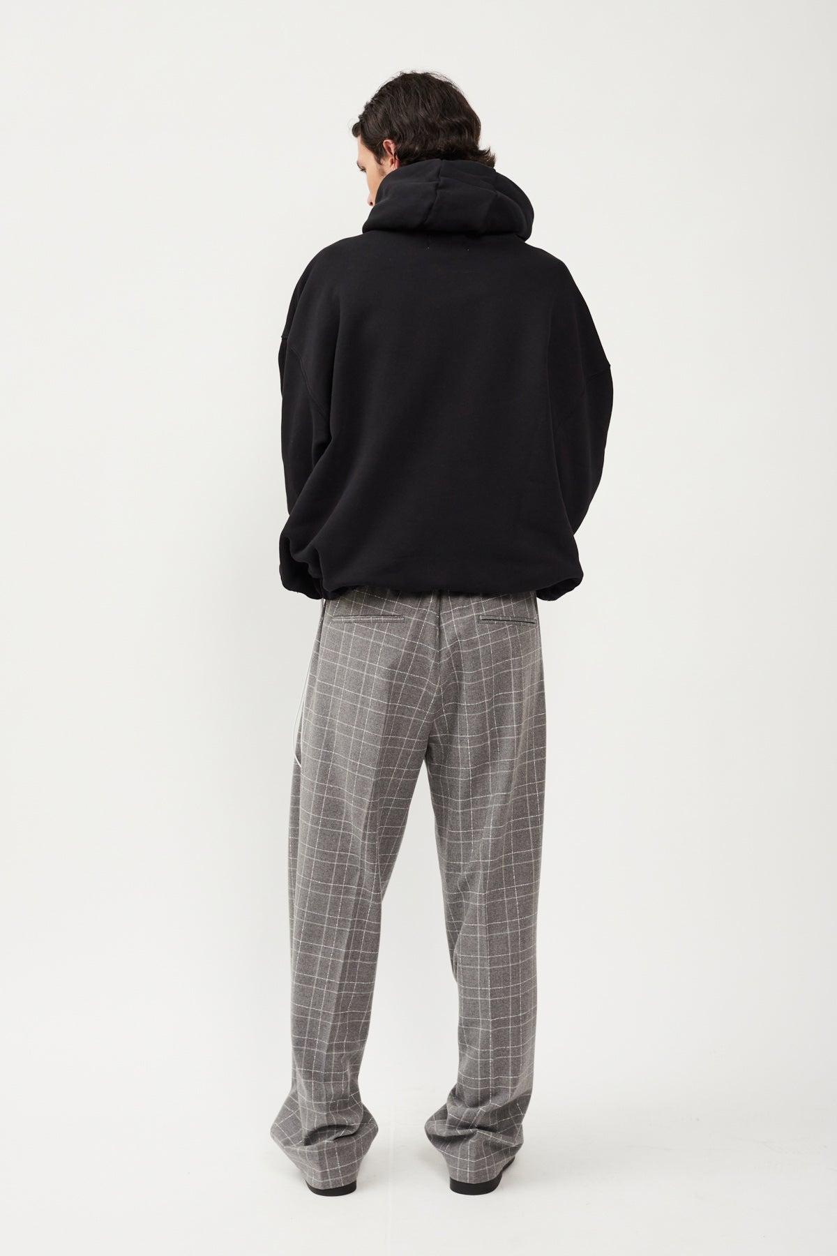 CHECK LOOSE FIT PANT