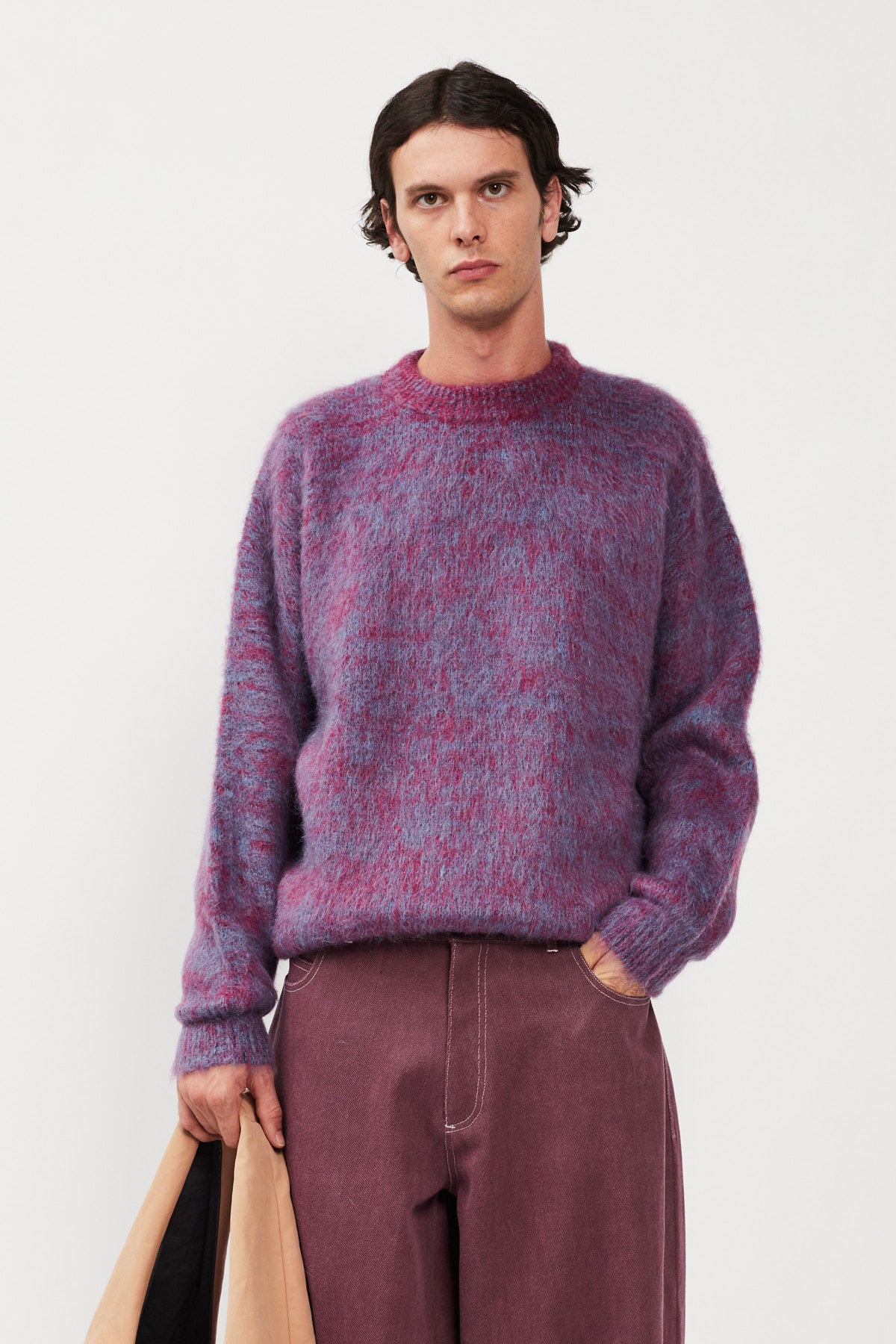 UPCYCLE BLENDED MOHAIR SWEATER