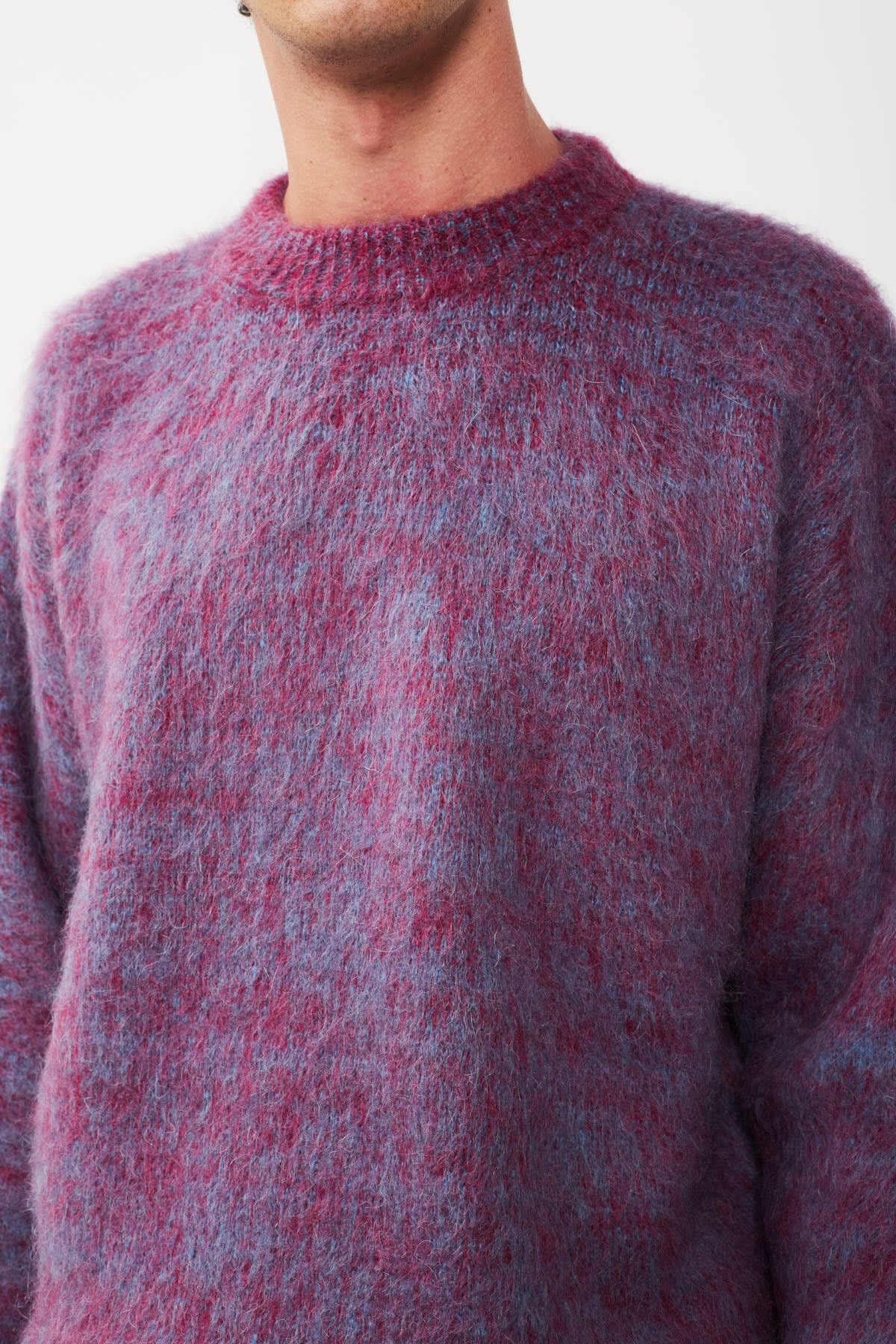 UPCYCLE BLENDED MOHAIR SWEATER