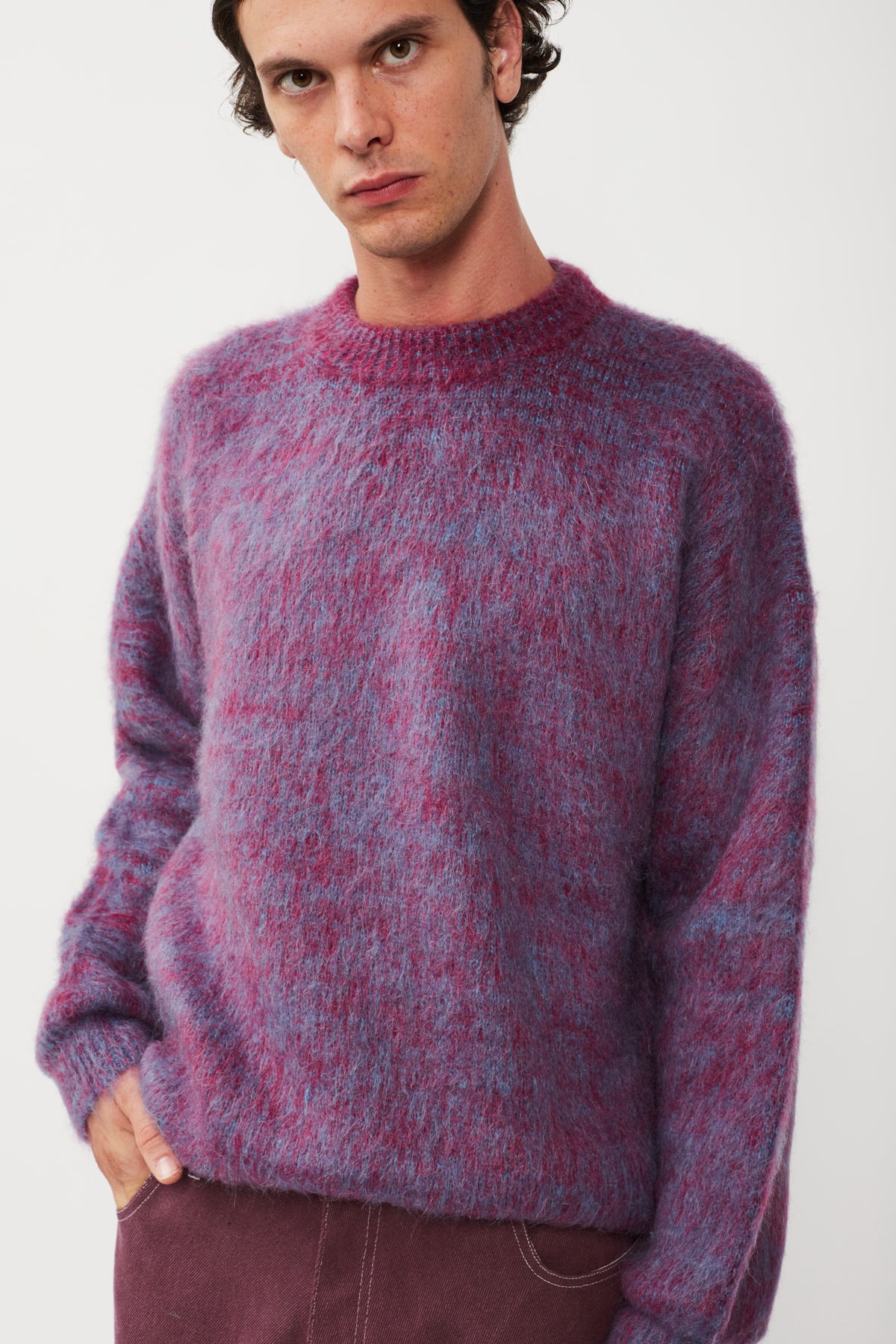 UPCYCLE BLENDED MOHAIR SWEATER