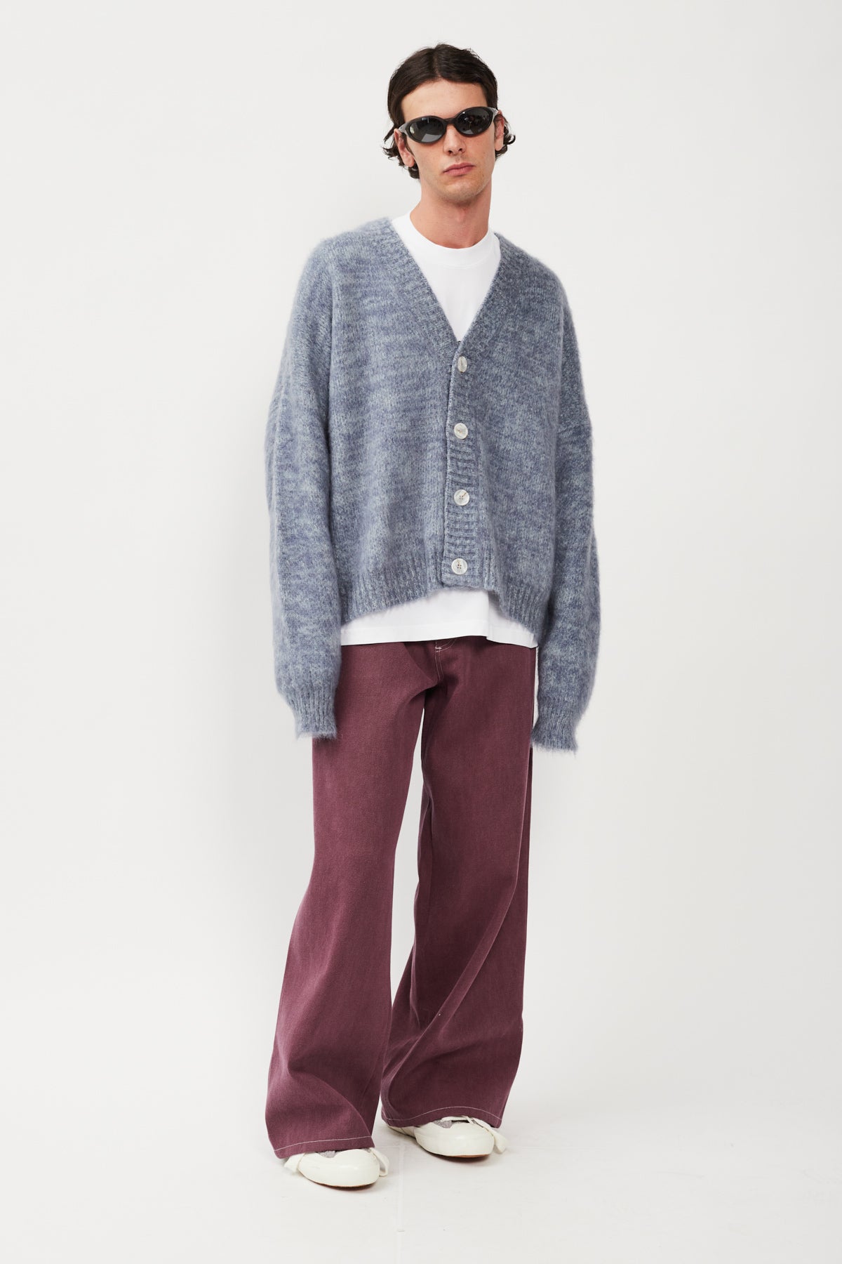 UPCYCLE BLENDED MOHAIR CARDIGAN