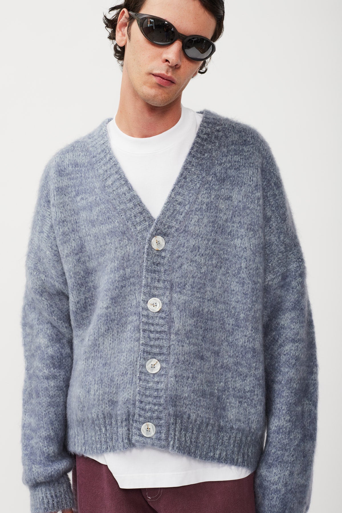 UPCYCLE BLENDED MOHAIR CARDIGAN