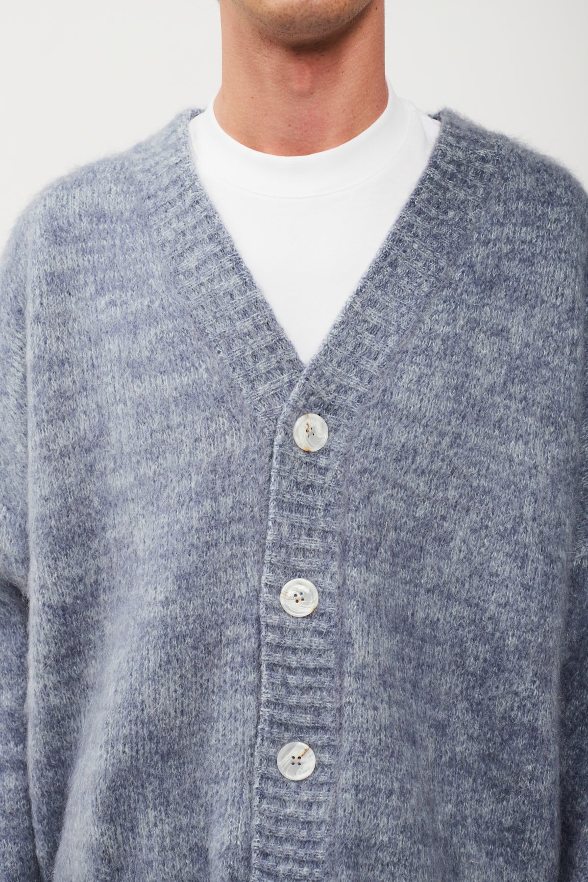 UPCYCLE BLENDED MOHAIR CARDIGAN