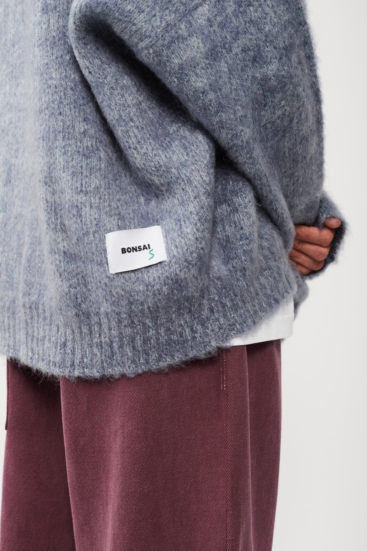 UPCYCLE BLENDED MOHAIR CARDIGAN