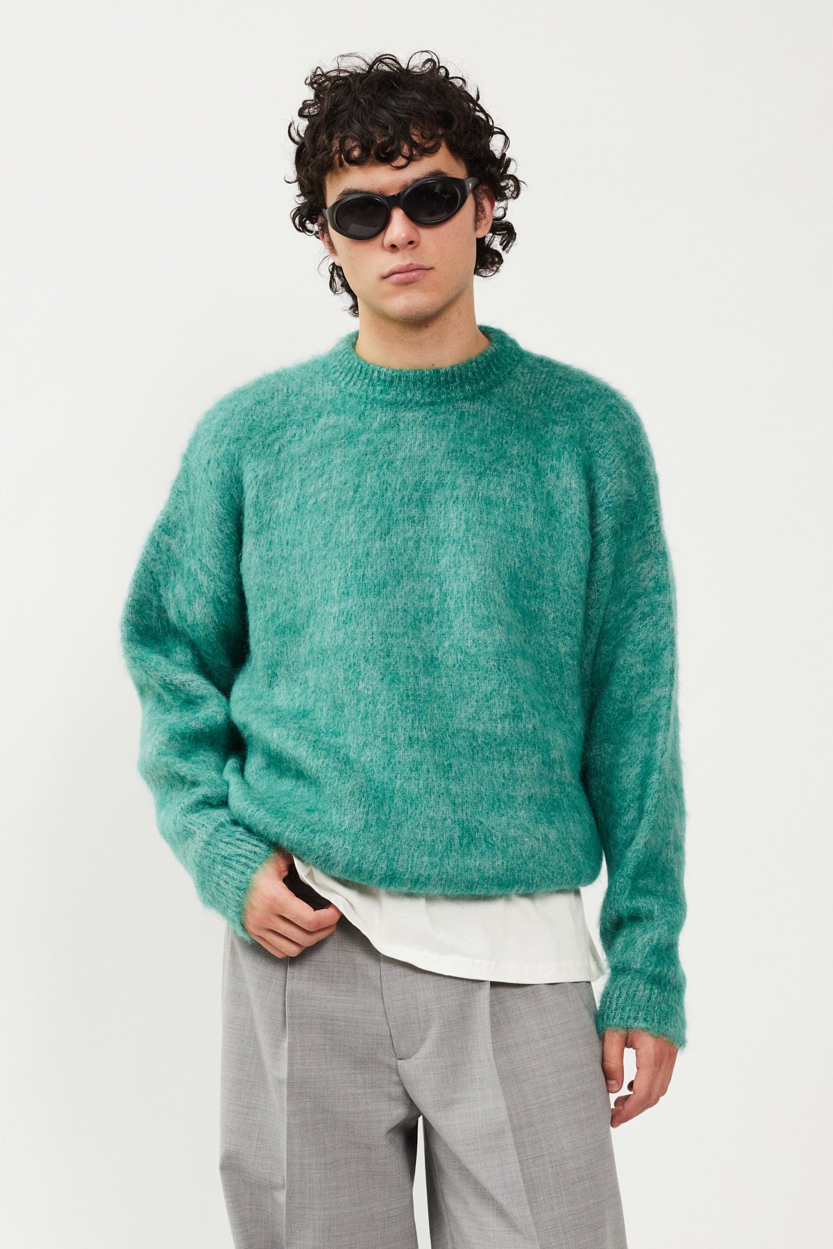 UPCYCLE BLENDED MOHAIR SWEATER