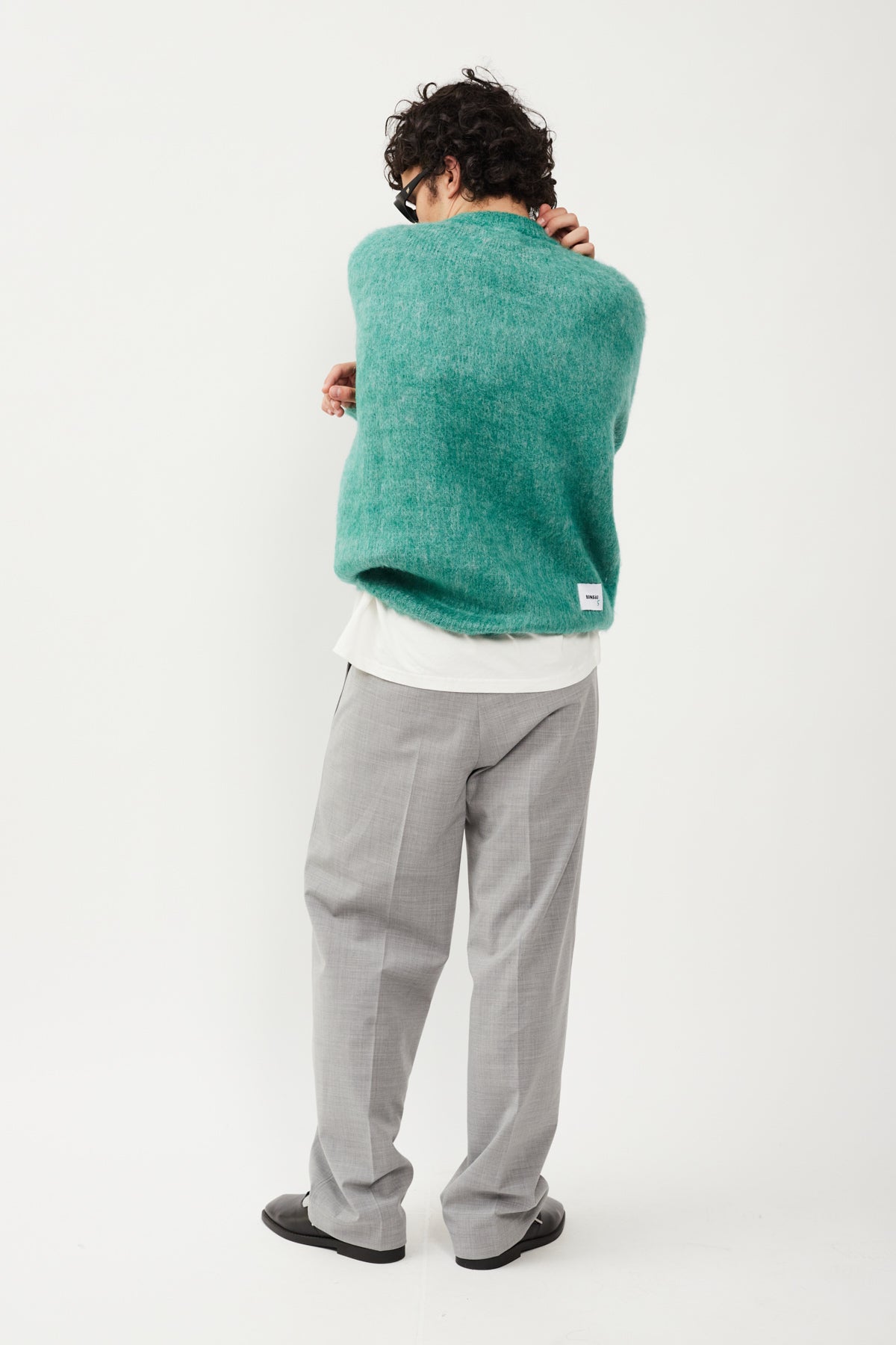 UPCYCLE BLENDED MOHAIR SWEATER