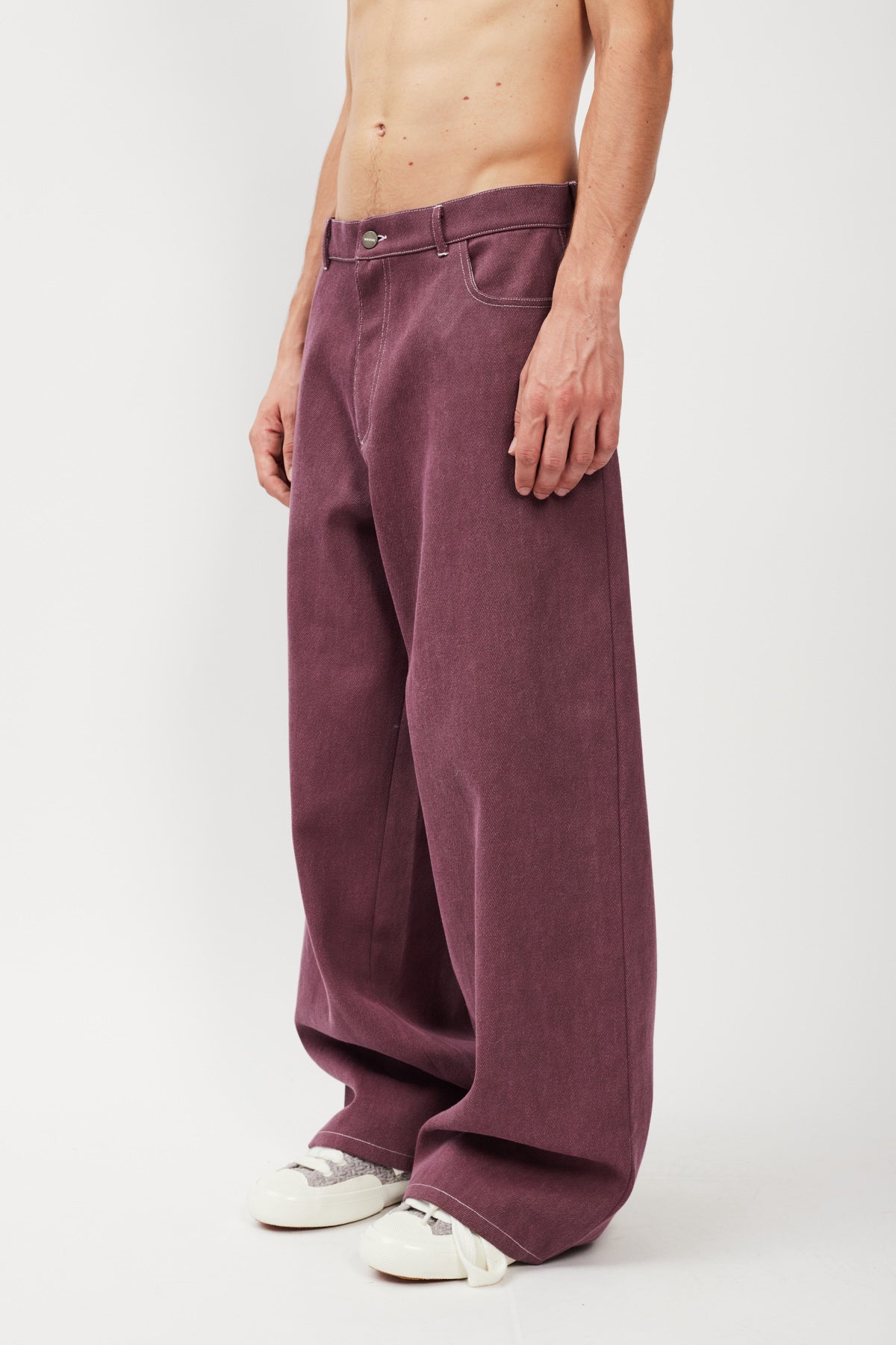 DENIM UPCYCLE PANT