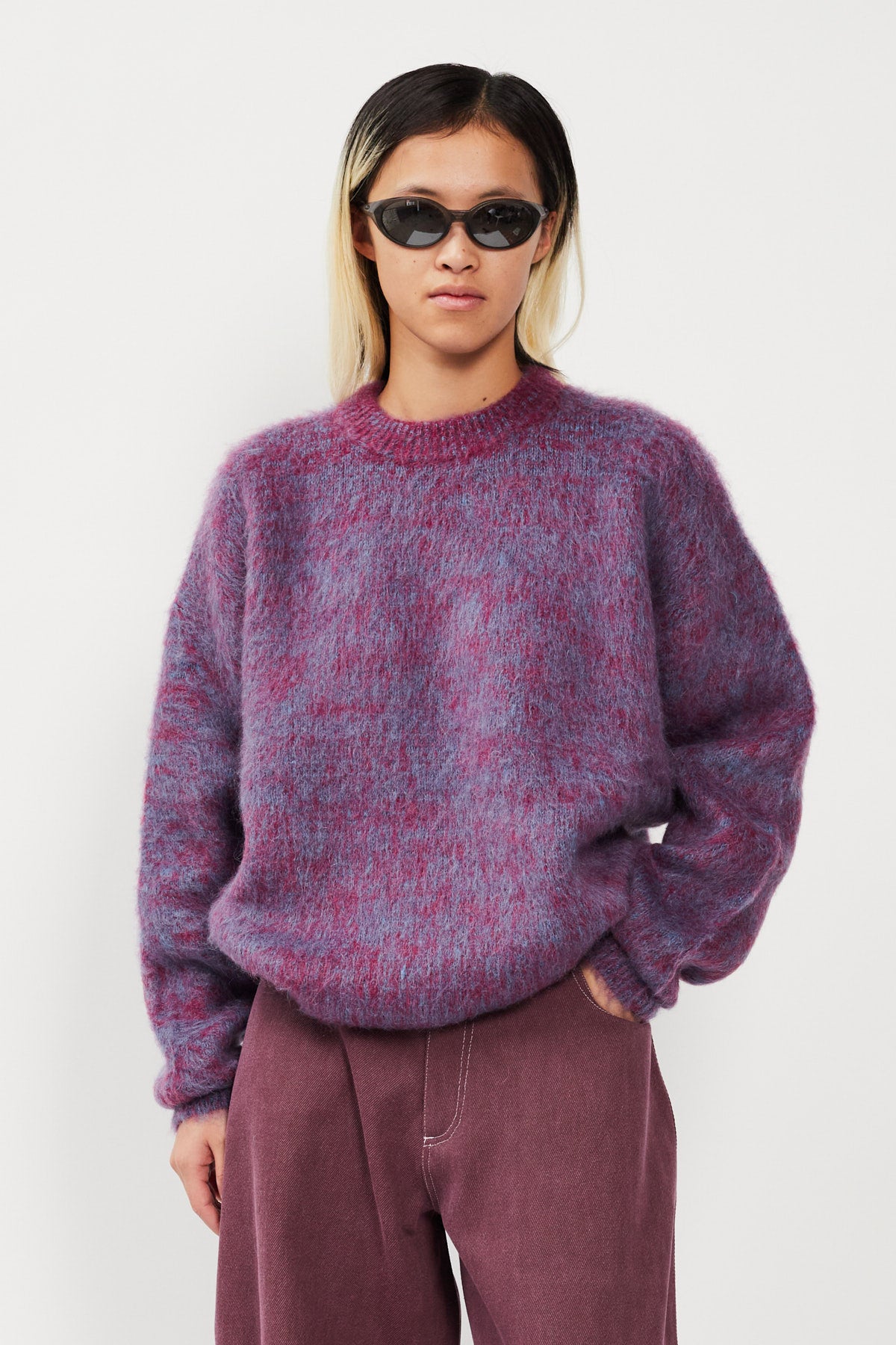UPCYCLE BLENDED MOHAIR SWEATER