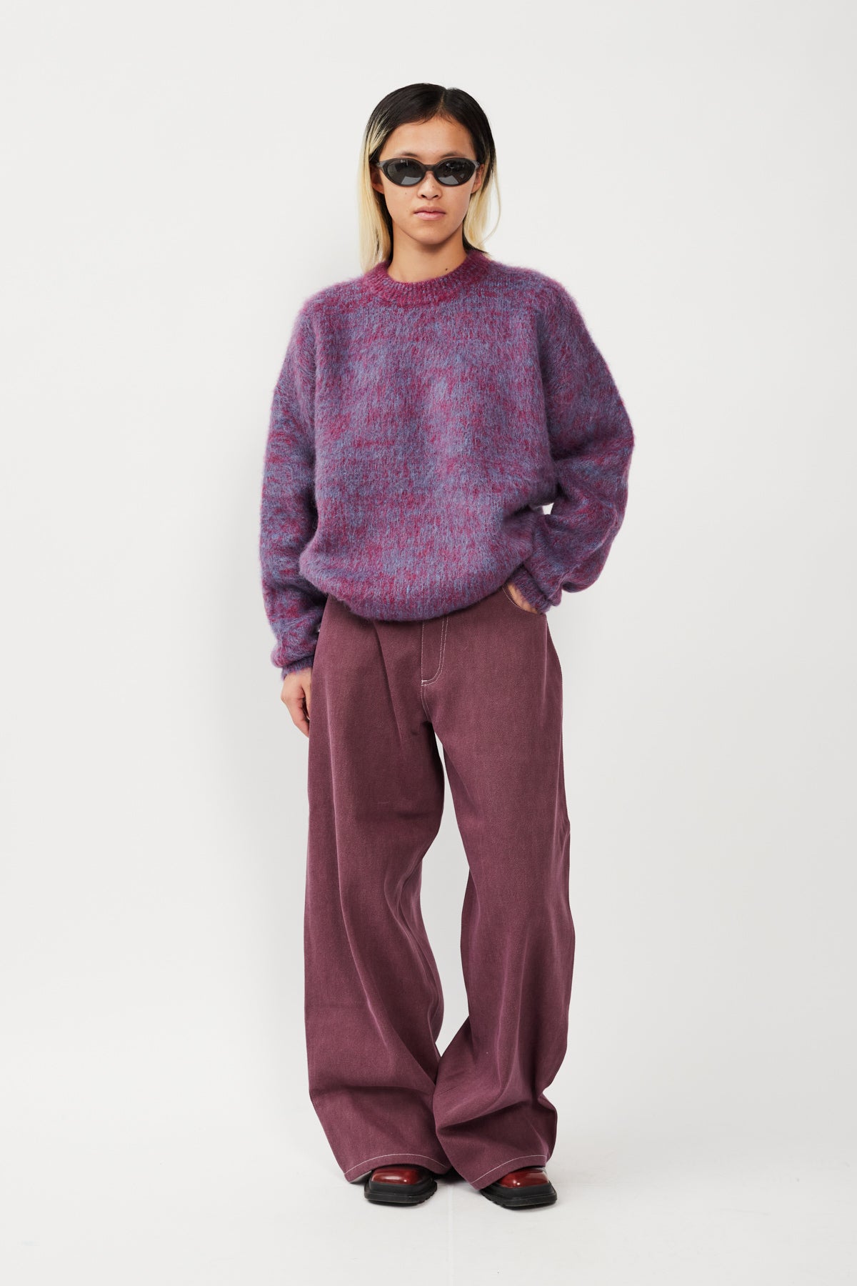 UPCYCLE BLENDED MOHAIR SWEATER