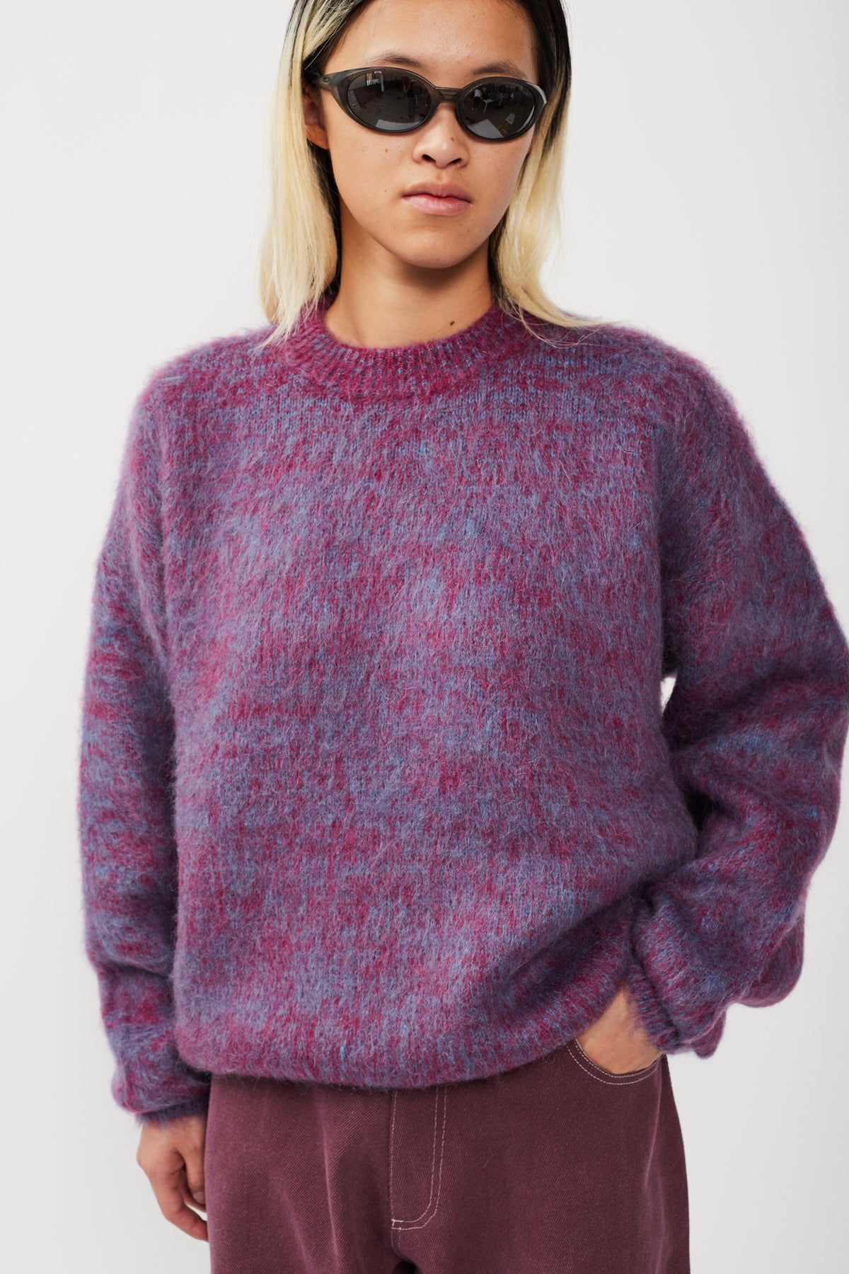 UPCYCLE BLENDED MOHAIR SWEATER