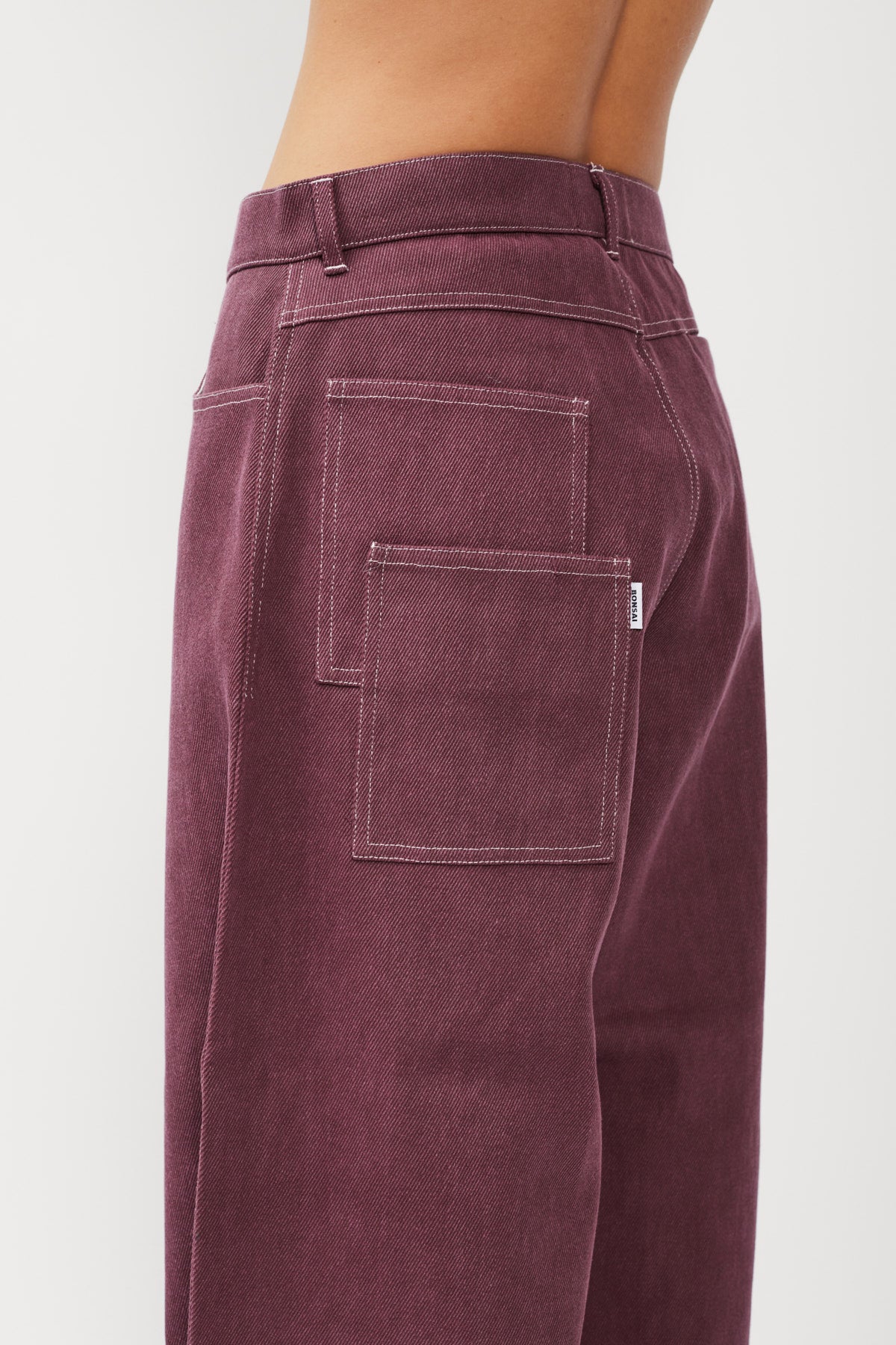 DENIM UPCYCLE PANT