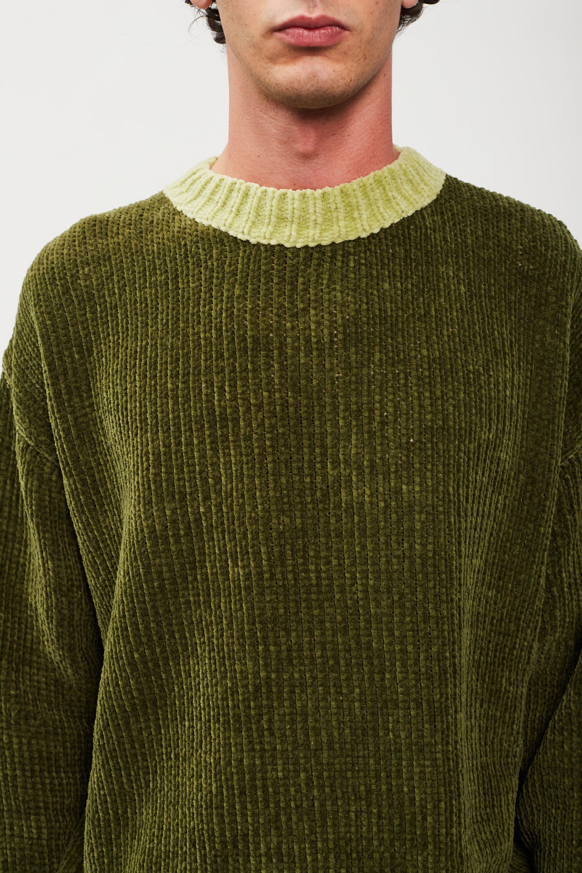 UPCYCLE CHENILLE SWEATER