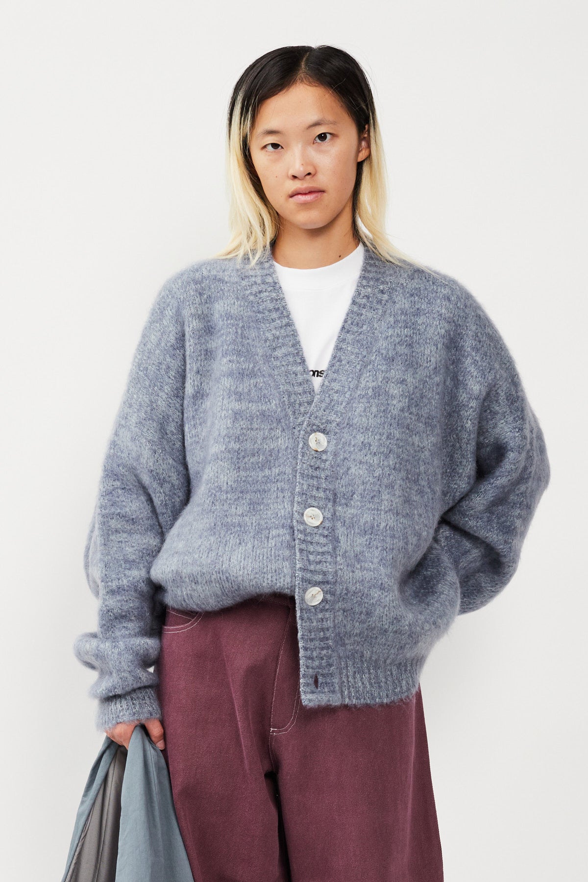 UPCYCLE BLENDED MOHAIR CARDIGAN