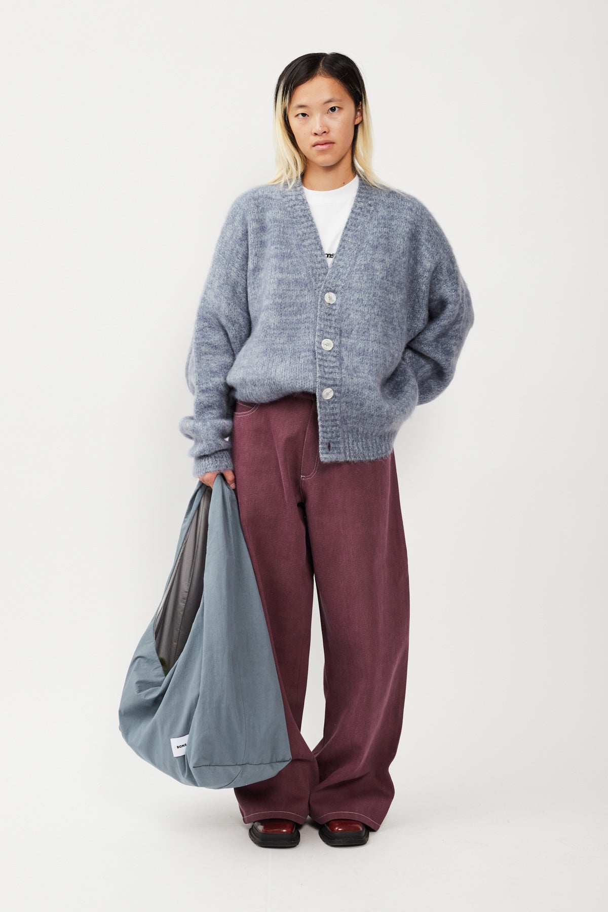 UPCYCLE BLENDED MOHAIR CARDIGAN