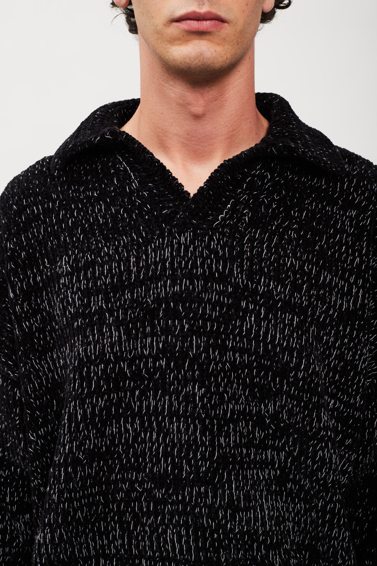 UPCYCLE CHENILLE POLO